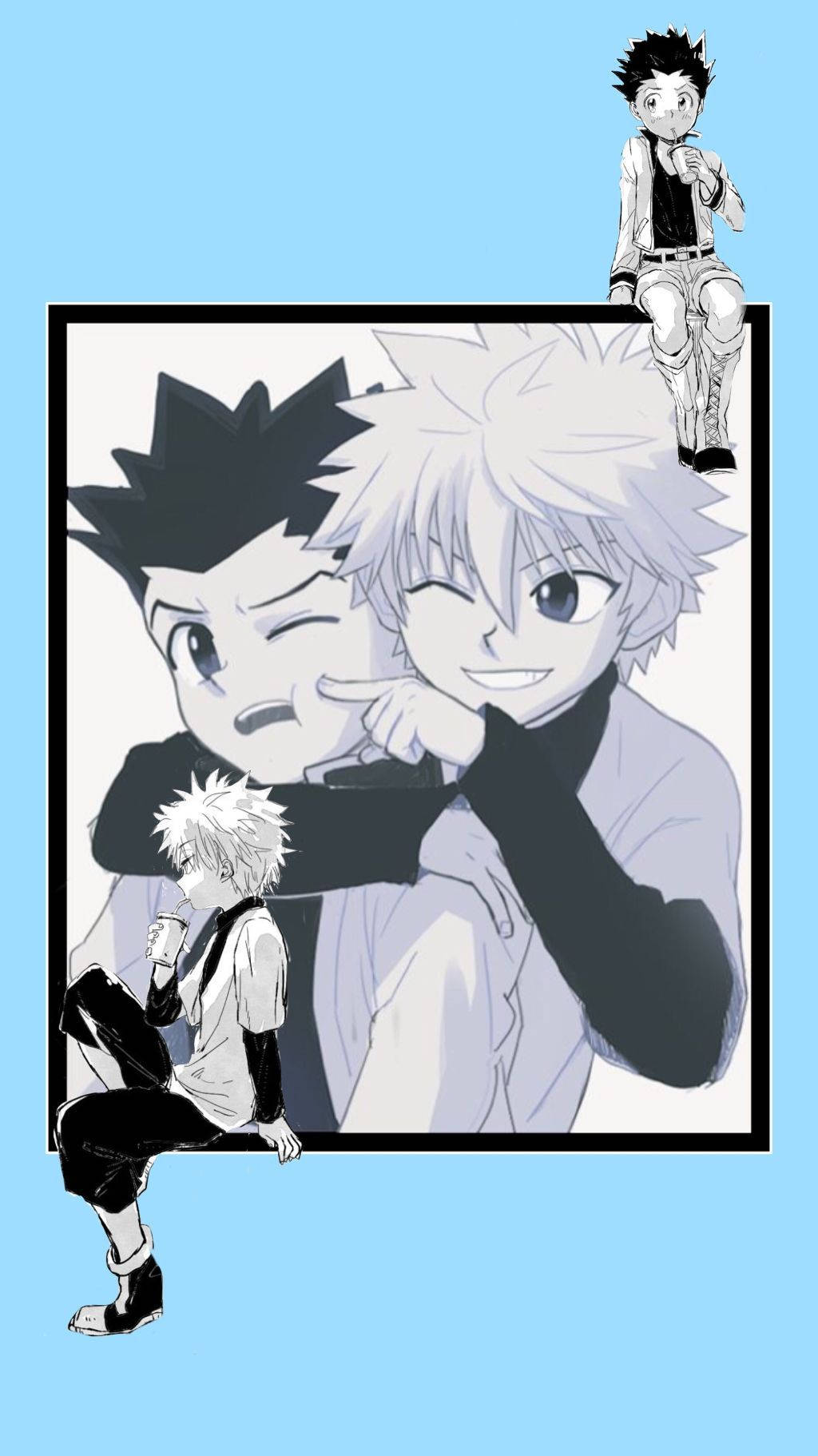 Blue Gon And Killua Fan Art