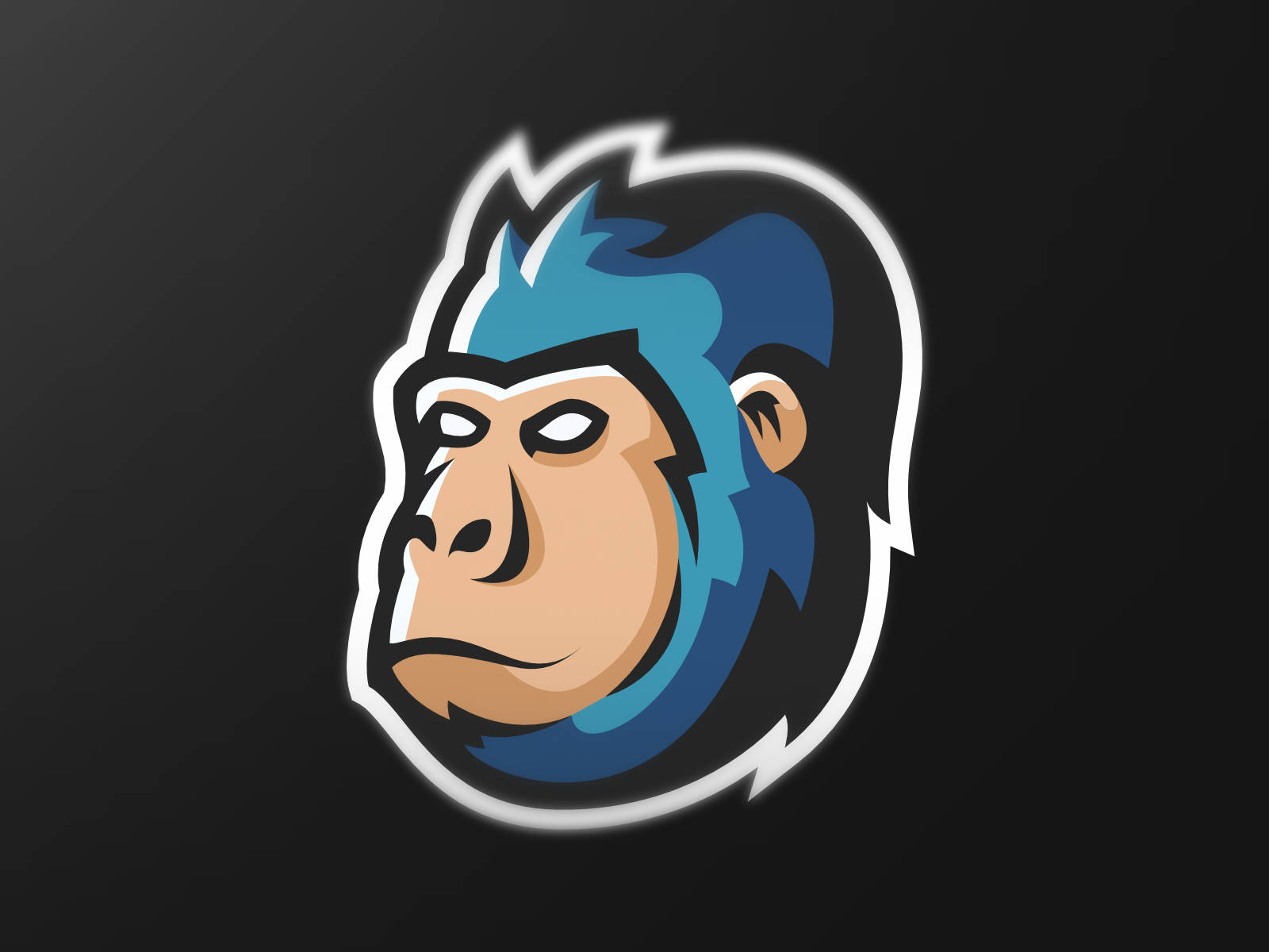 Blue Gorilla Tag Pfp