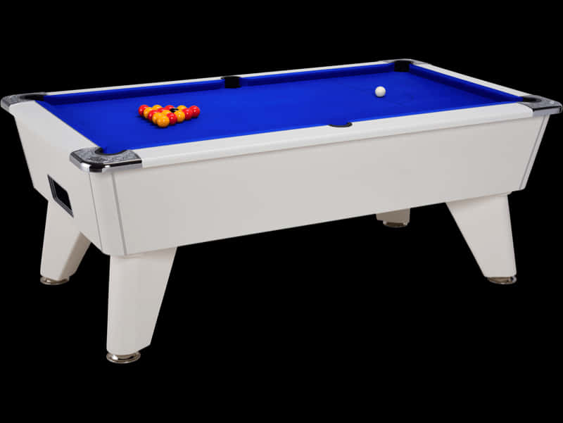 Blue Gray Pool Table Background