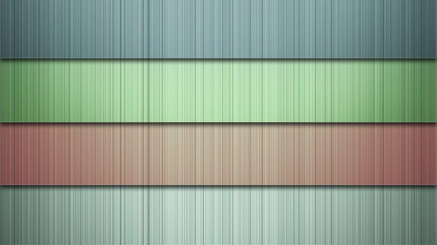 Blue, Green, And Red Stripes Miui Background