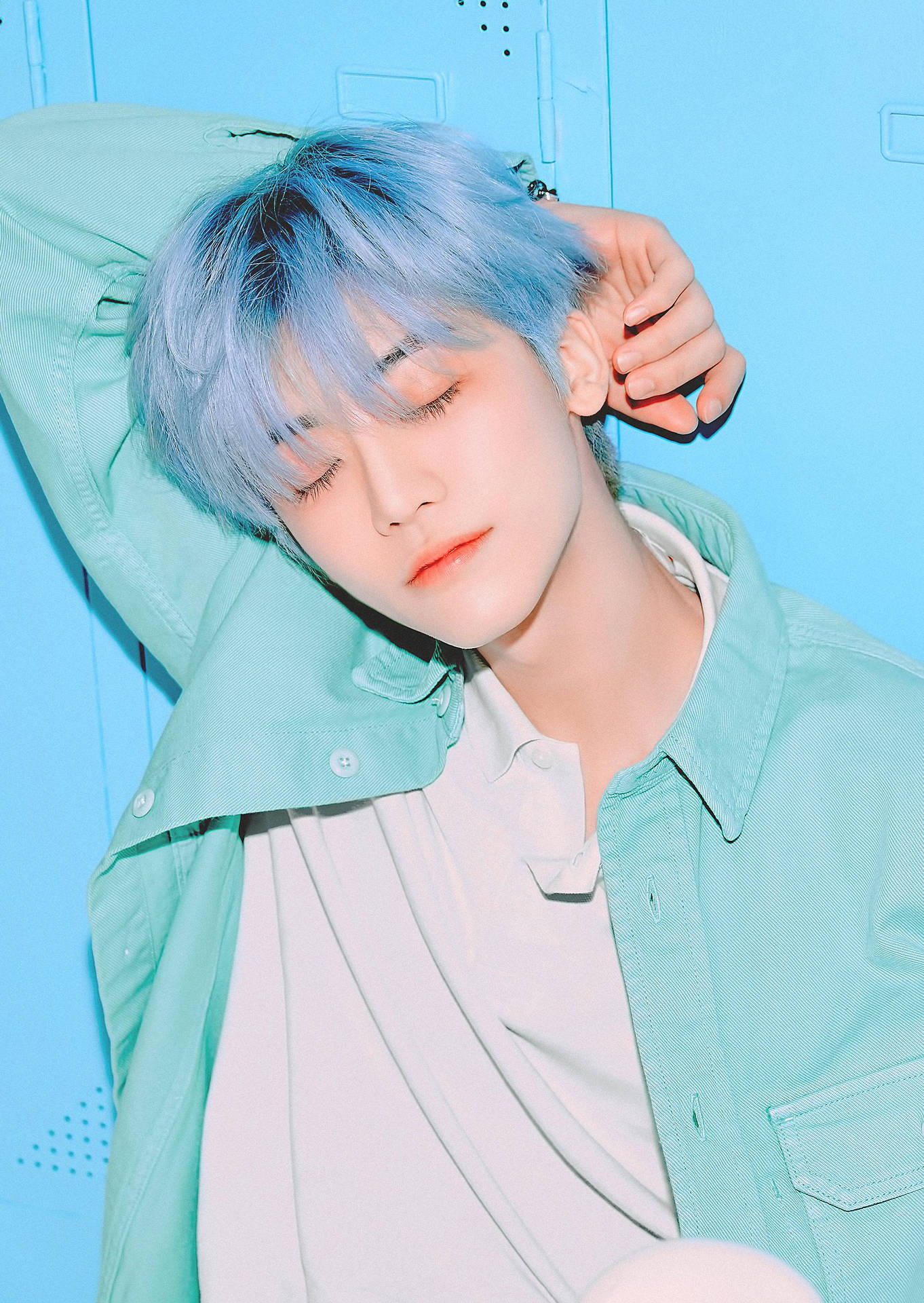 Blue Hair Jaemin Nct Background