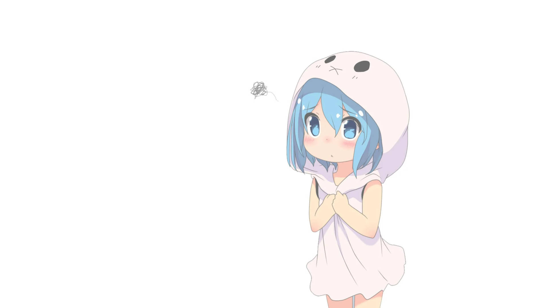 Blue-haired Anime Kid