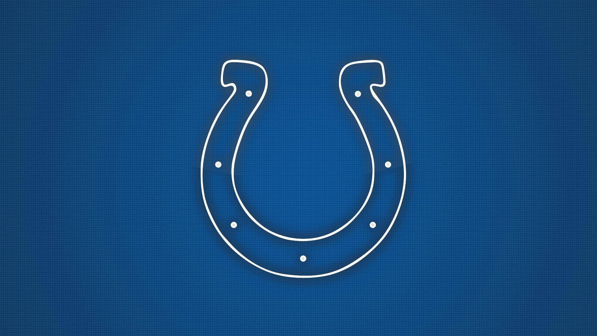 Blue Indianapolis Colts Symbol Background