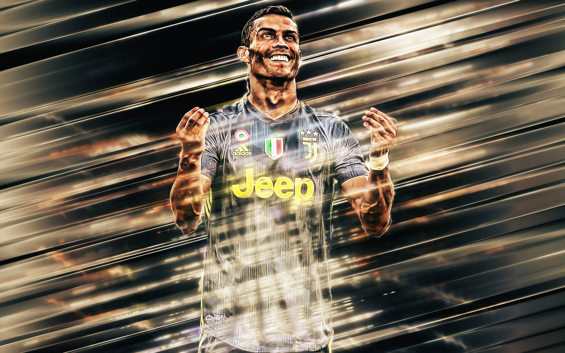 Blue Jeep Cristiano Ronaldo Hd 4k Background