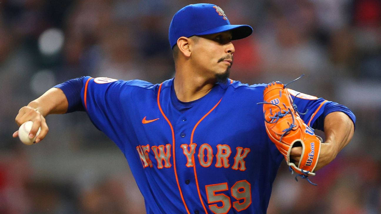 Blue Jersey New York Mets Carlos Carrasco Background