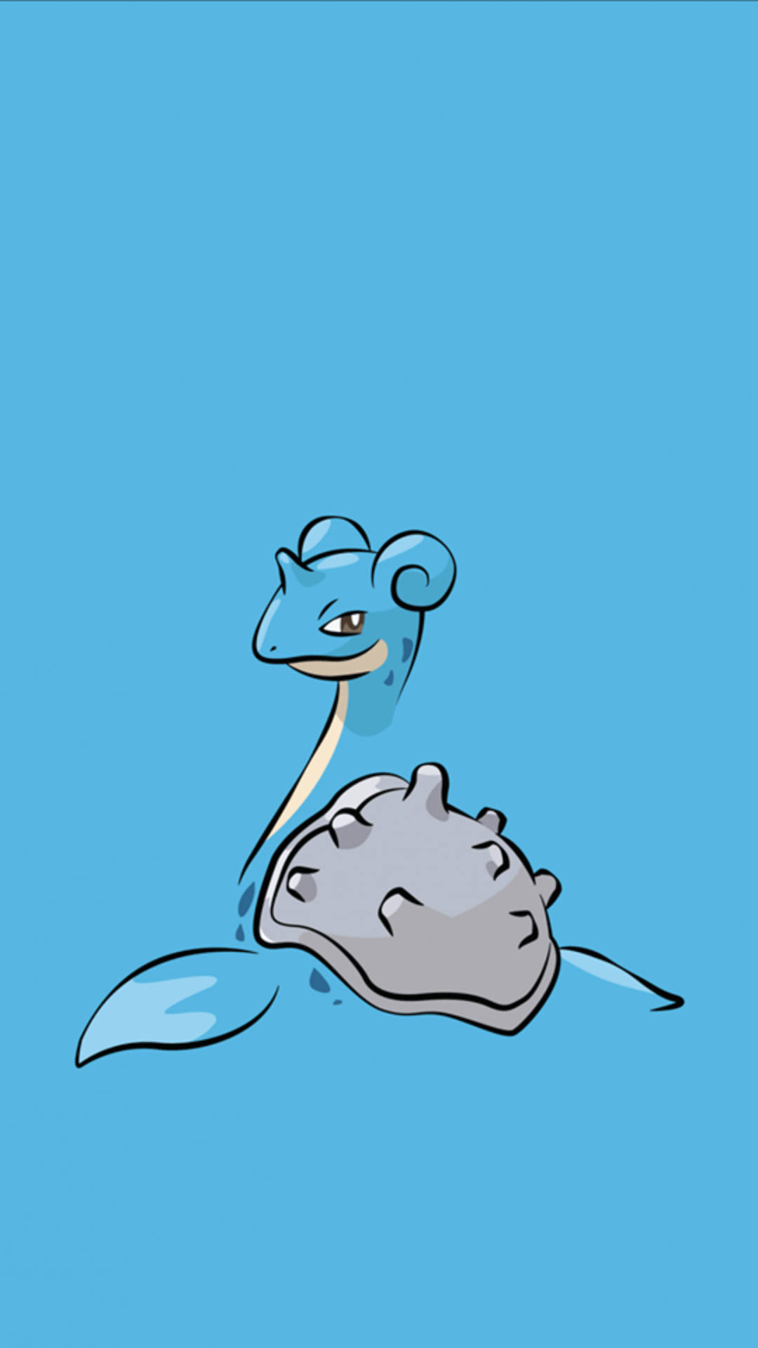 Blue Lapras Background