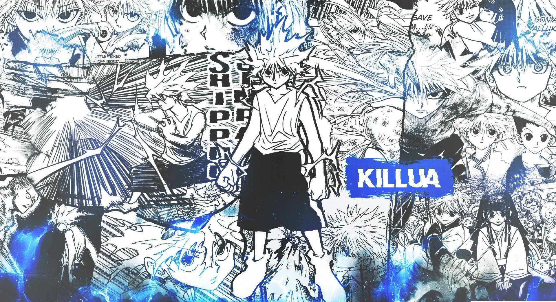 Blue Manga Killua Aesthetic