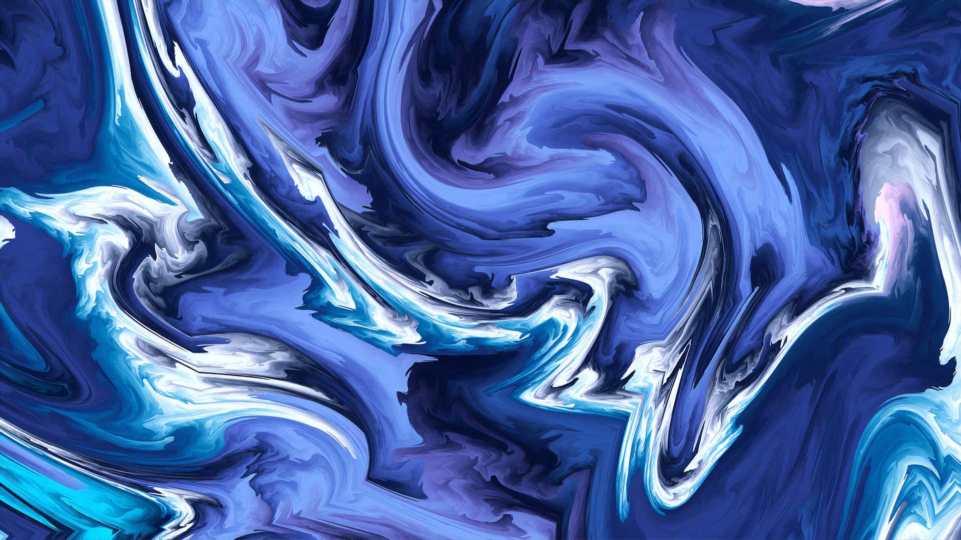 Blue Marble Abstract Laptop Background