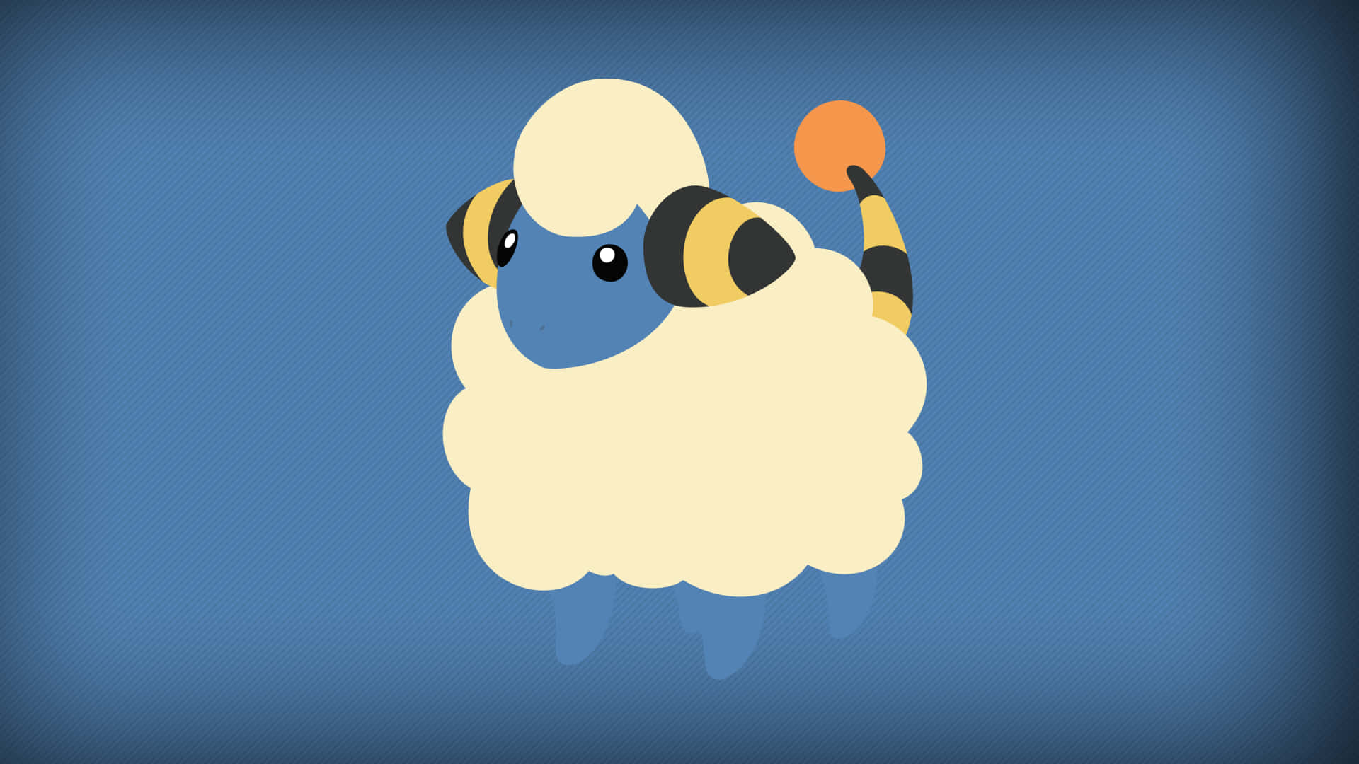 Blue Mareep Desktop Theme Background