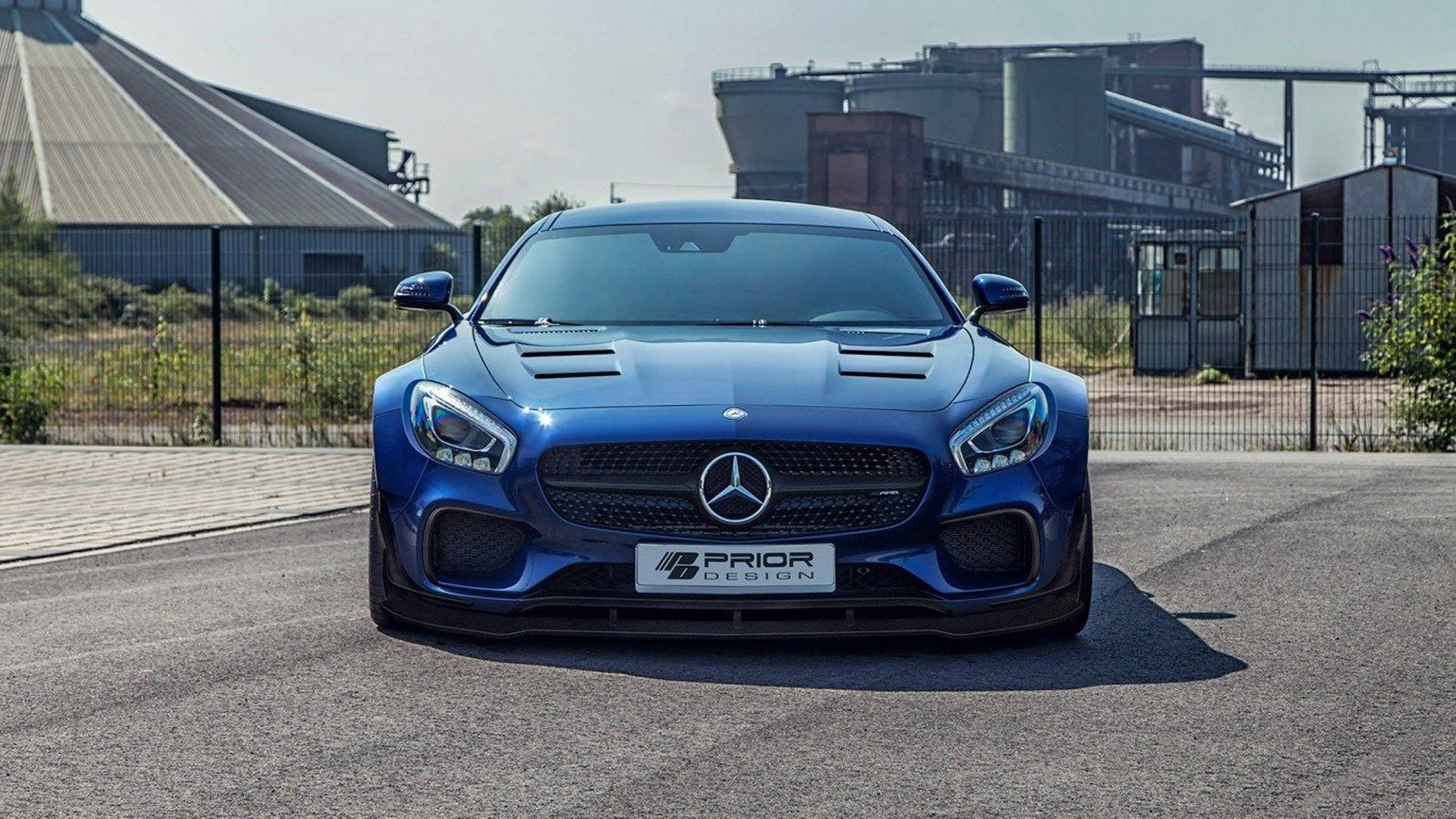 Blue Mercedes-benz Luxury Car Hd