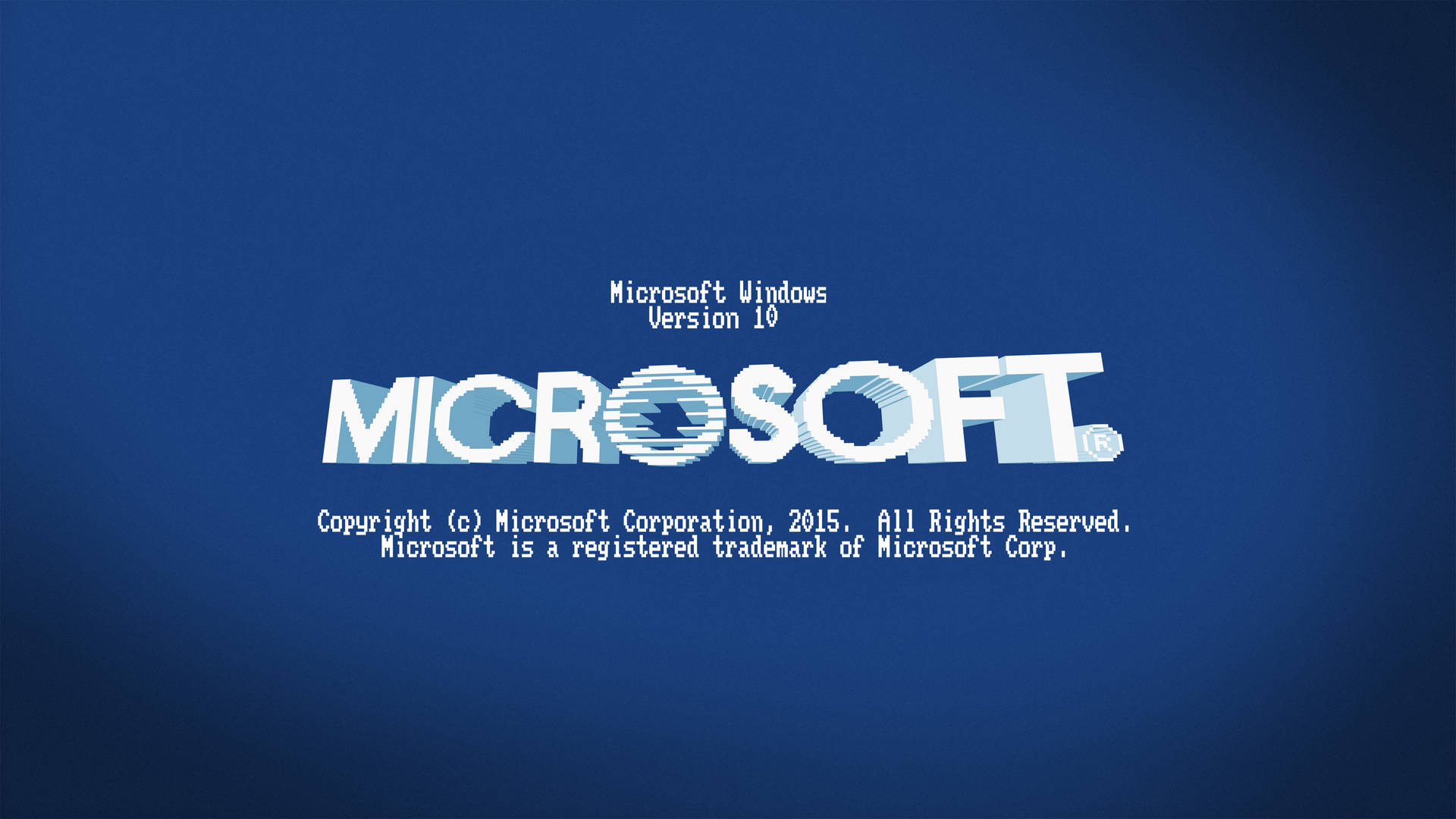 Blue Microsoft Windows 10 Hd Background