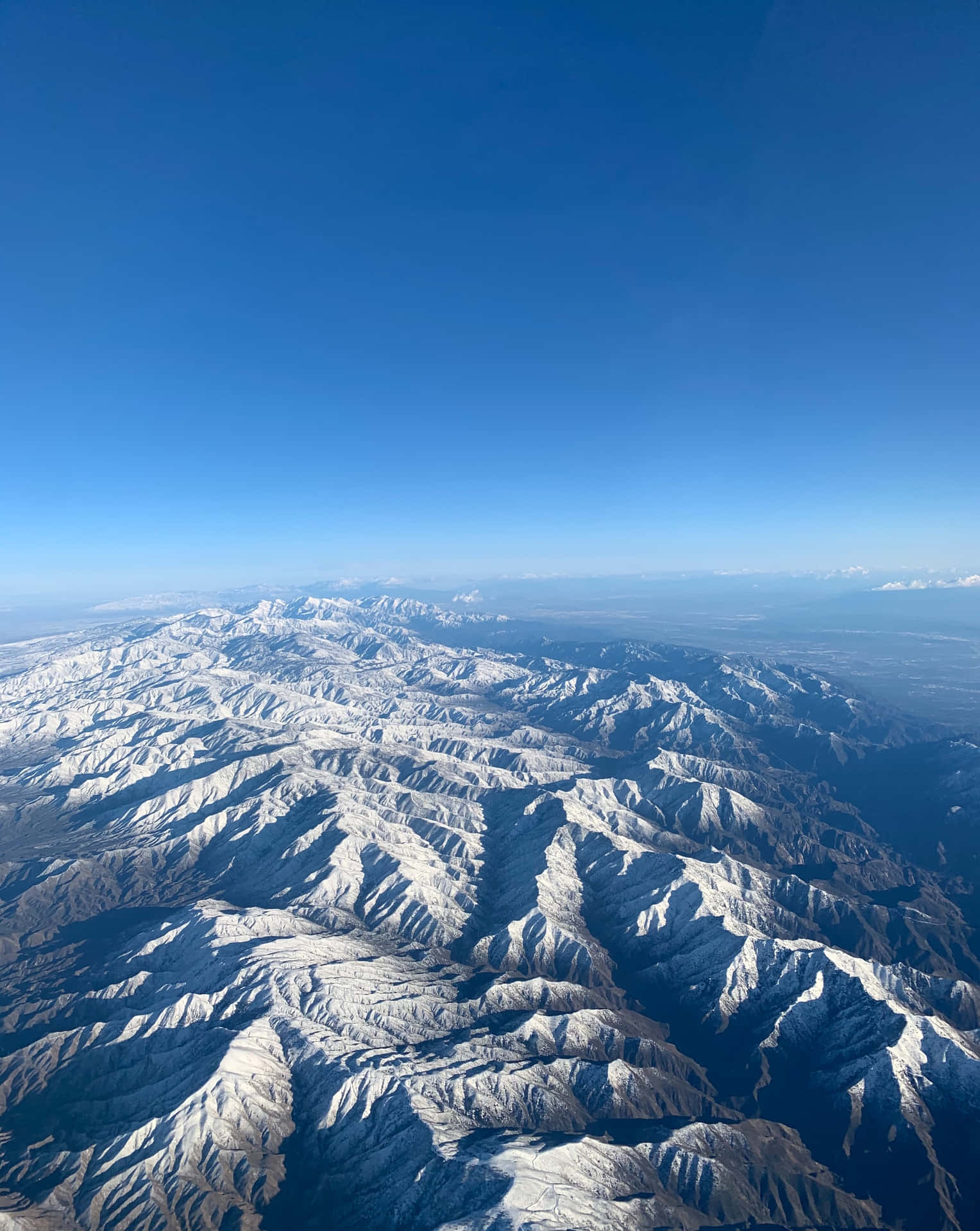 Blue Mountain Top View Sky