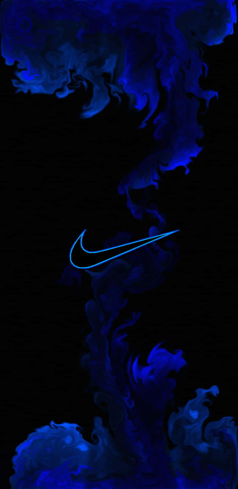 Blue Nike Wallpaper Background