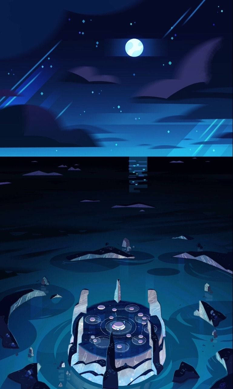 Blue Ocean Aesthetic Phone Background