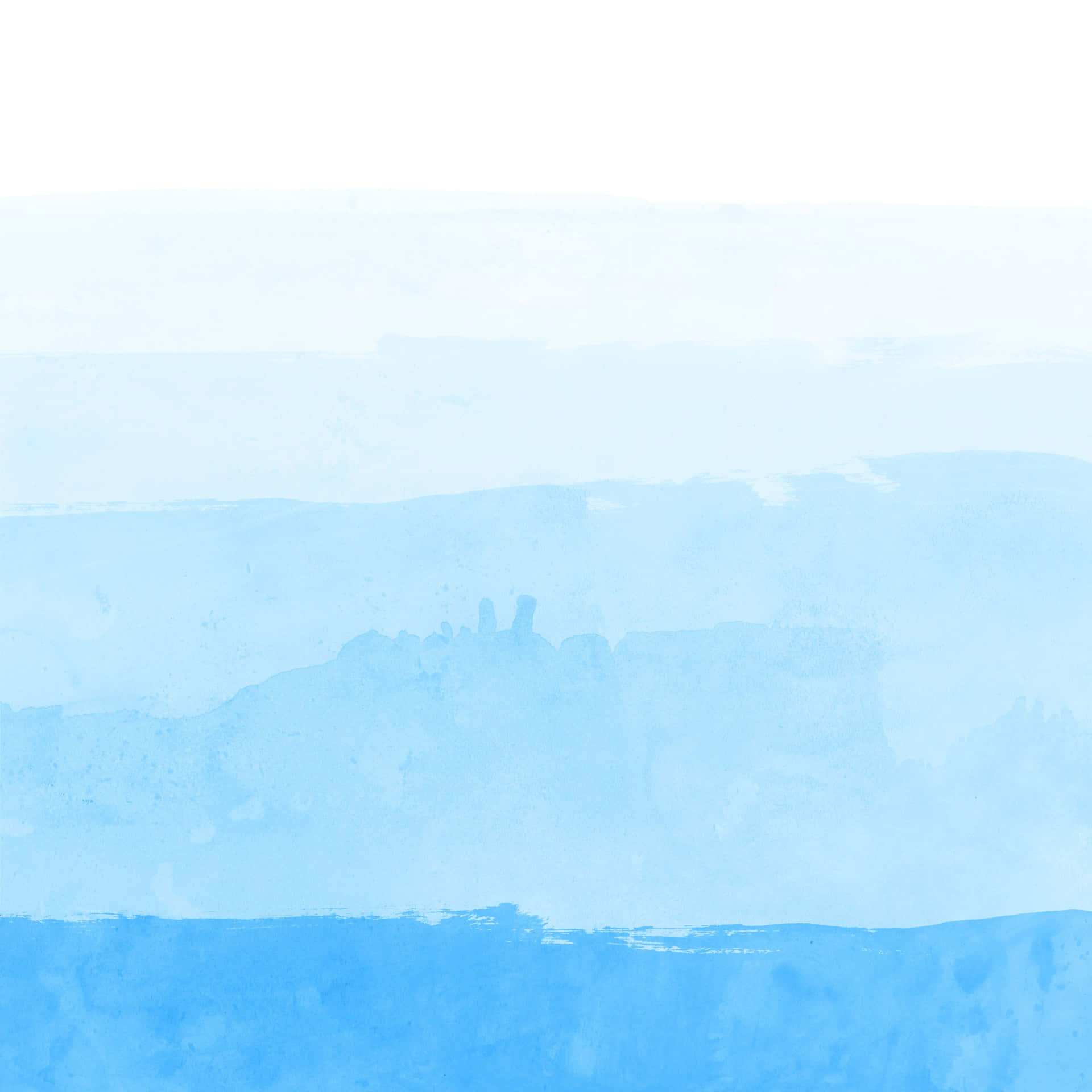 Blue Ombre Watercolor Backdrop Background