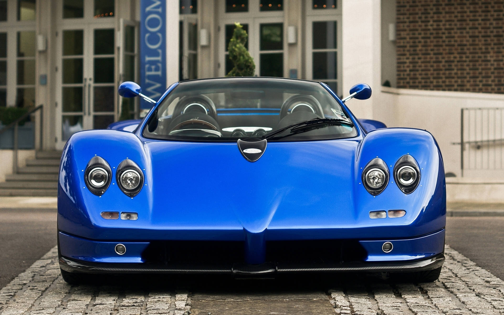 Blue Pagani From Iphone
