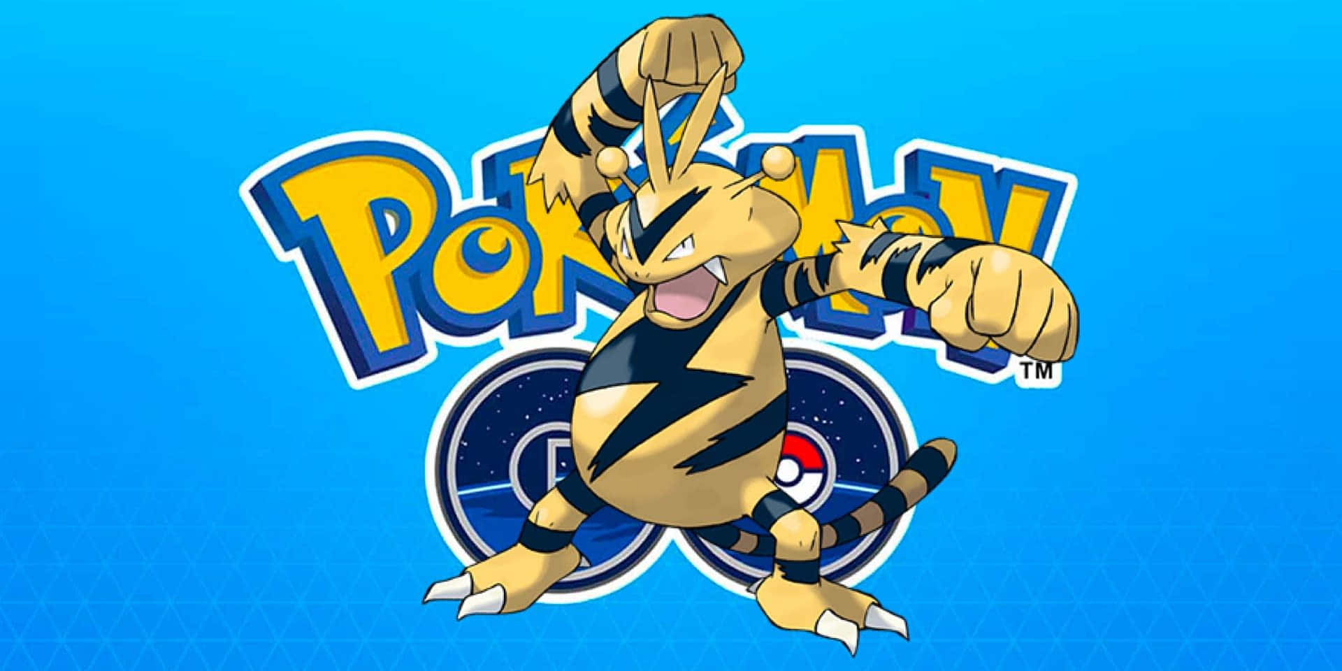 Blue Pokemon Go Electabuzz Background
