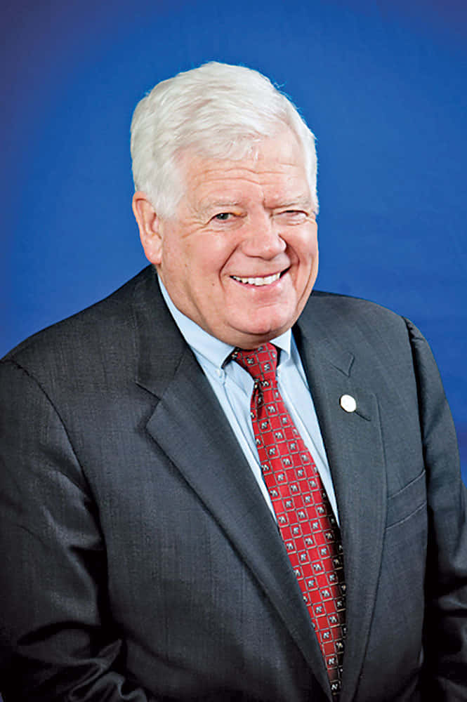 Blue Portrait Jim Mcdermott