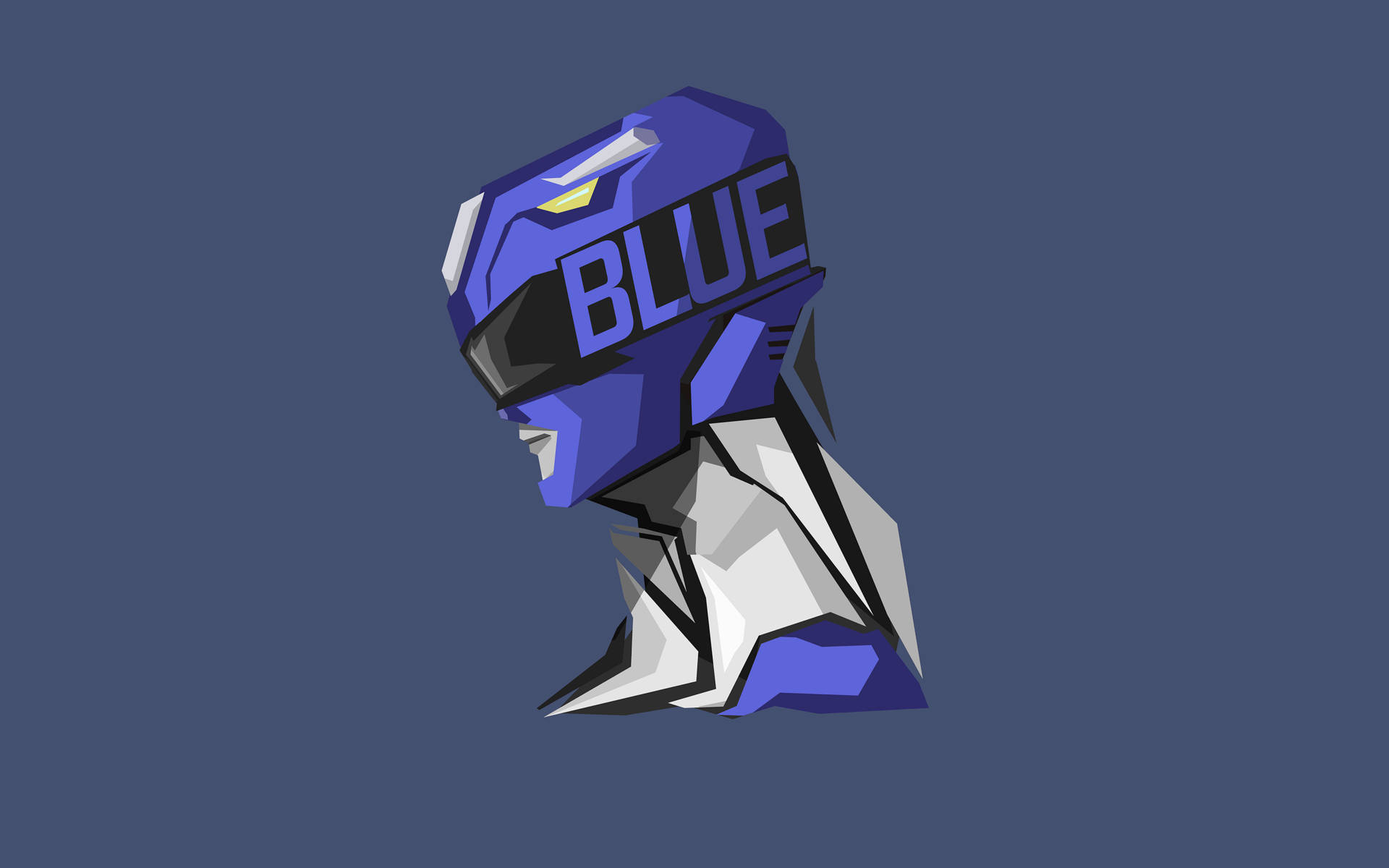 Blue Power Rangers Background