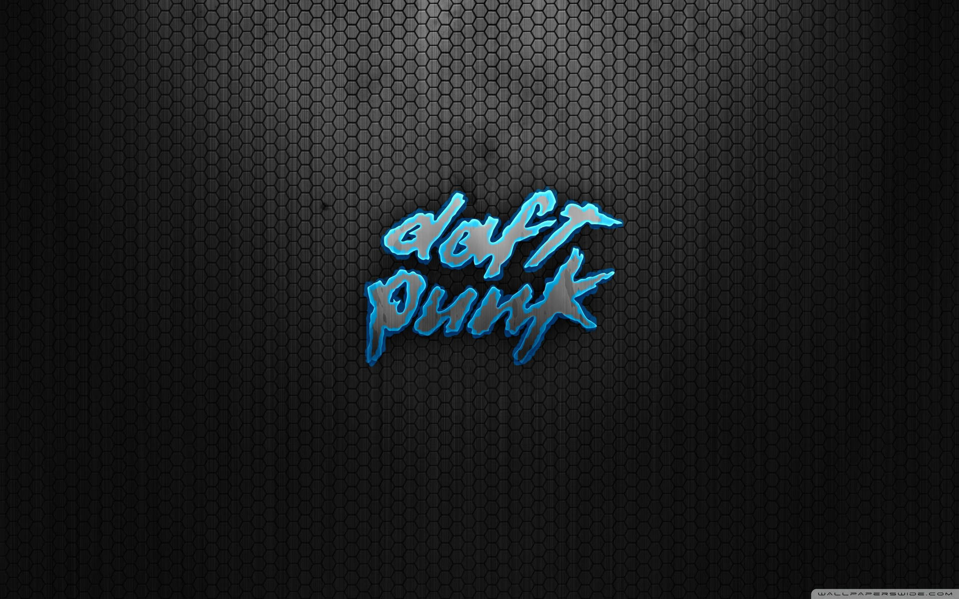 Blue Punky Daft Punk Background
