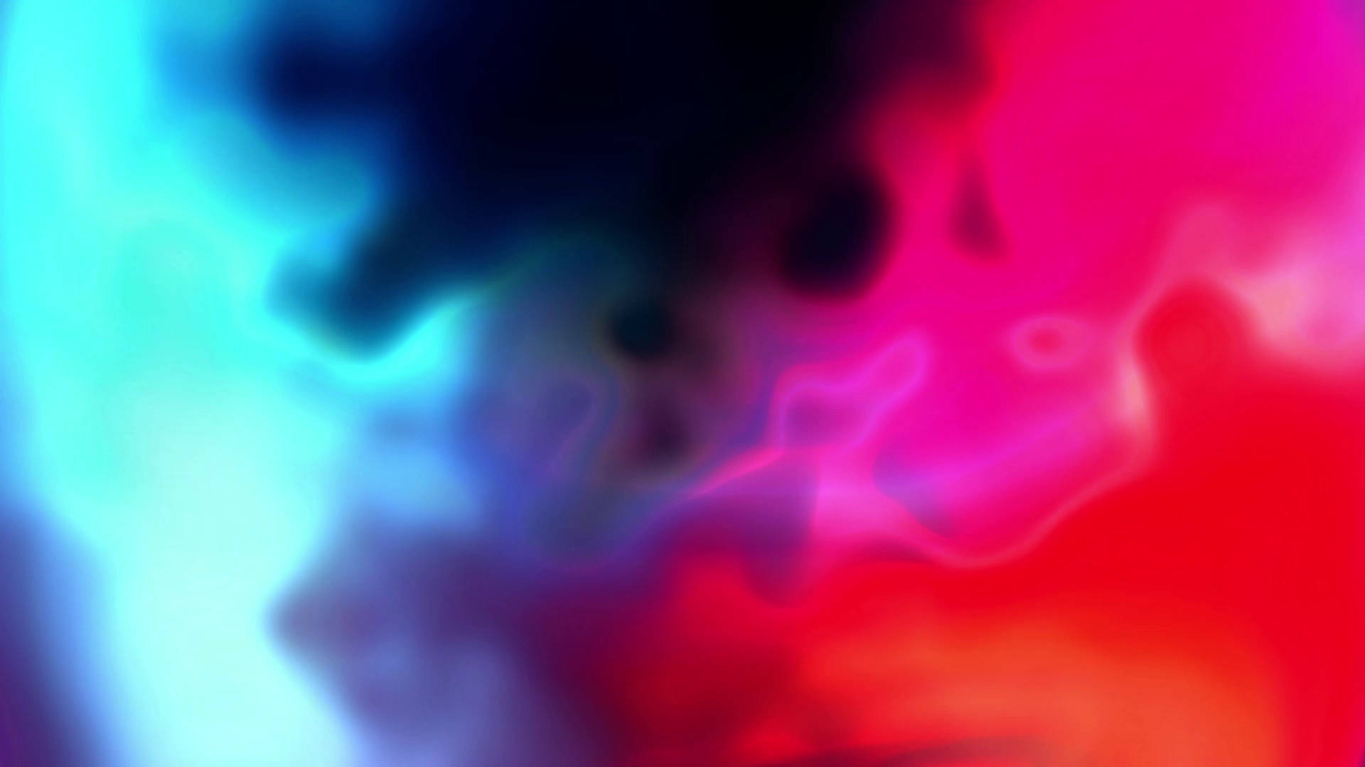 Blue, Red, And Pink Psychedelic Cloud