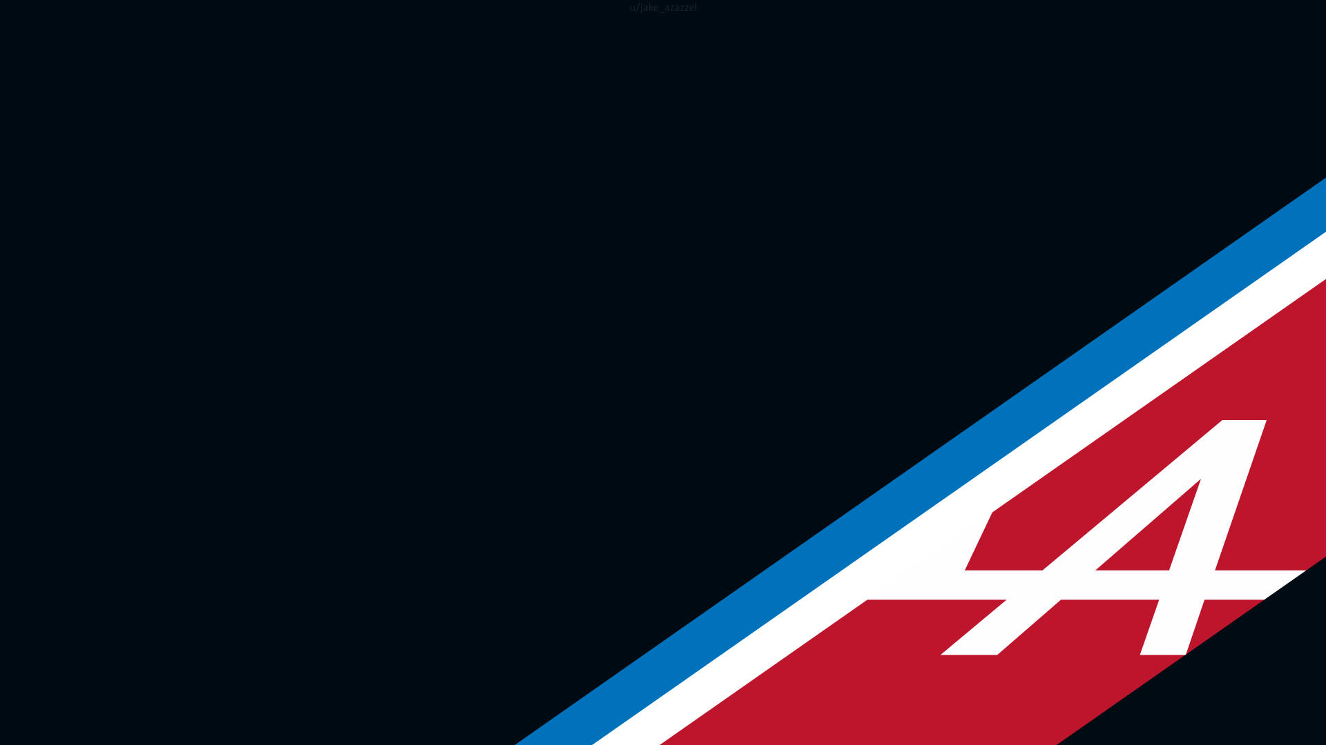 Blue, Red, And White Alpine Logo Background