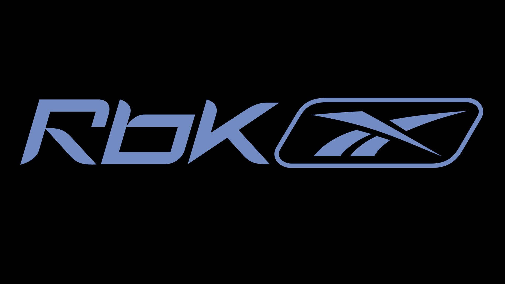 Blue Revised Reebok Logo Background