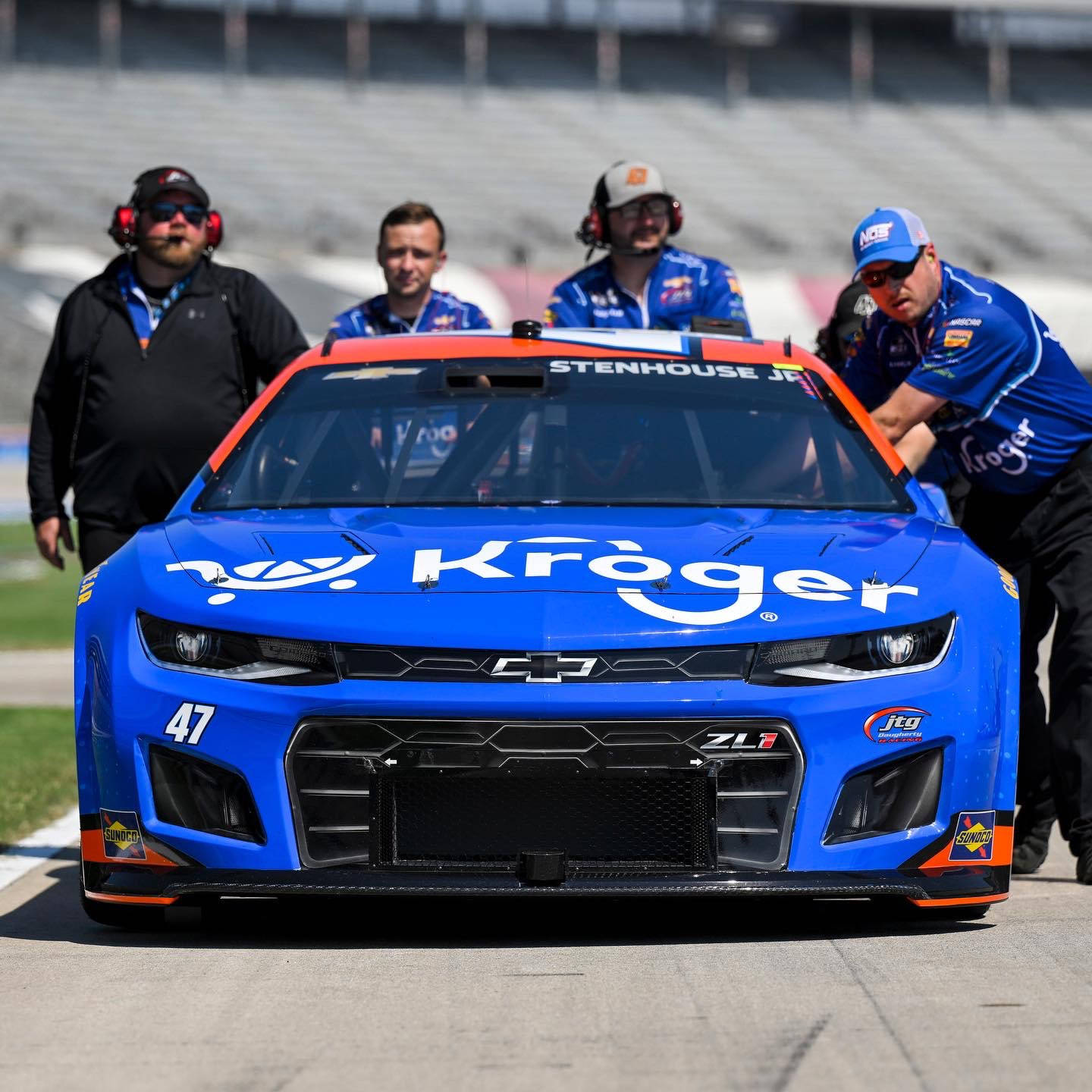 Blue Ricky Stenhouse Jr. Nascar Team