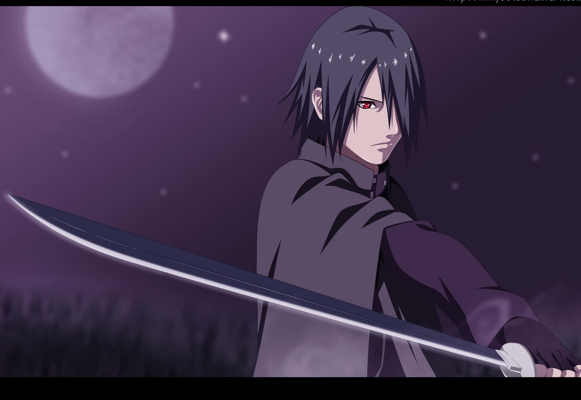 Blue Sasuke - Ultimate Ninja Background