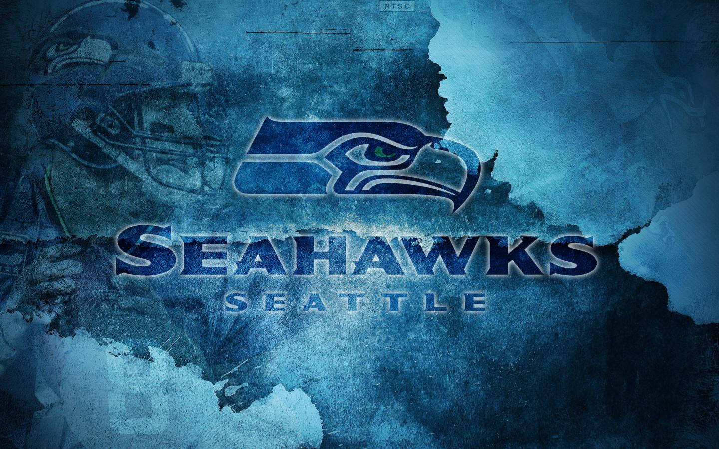 Blue Seattle Seahawks Momentum Background