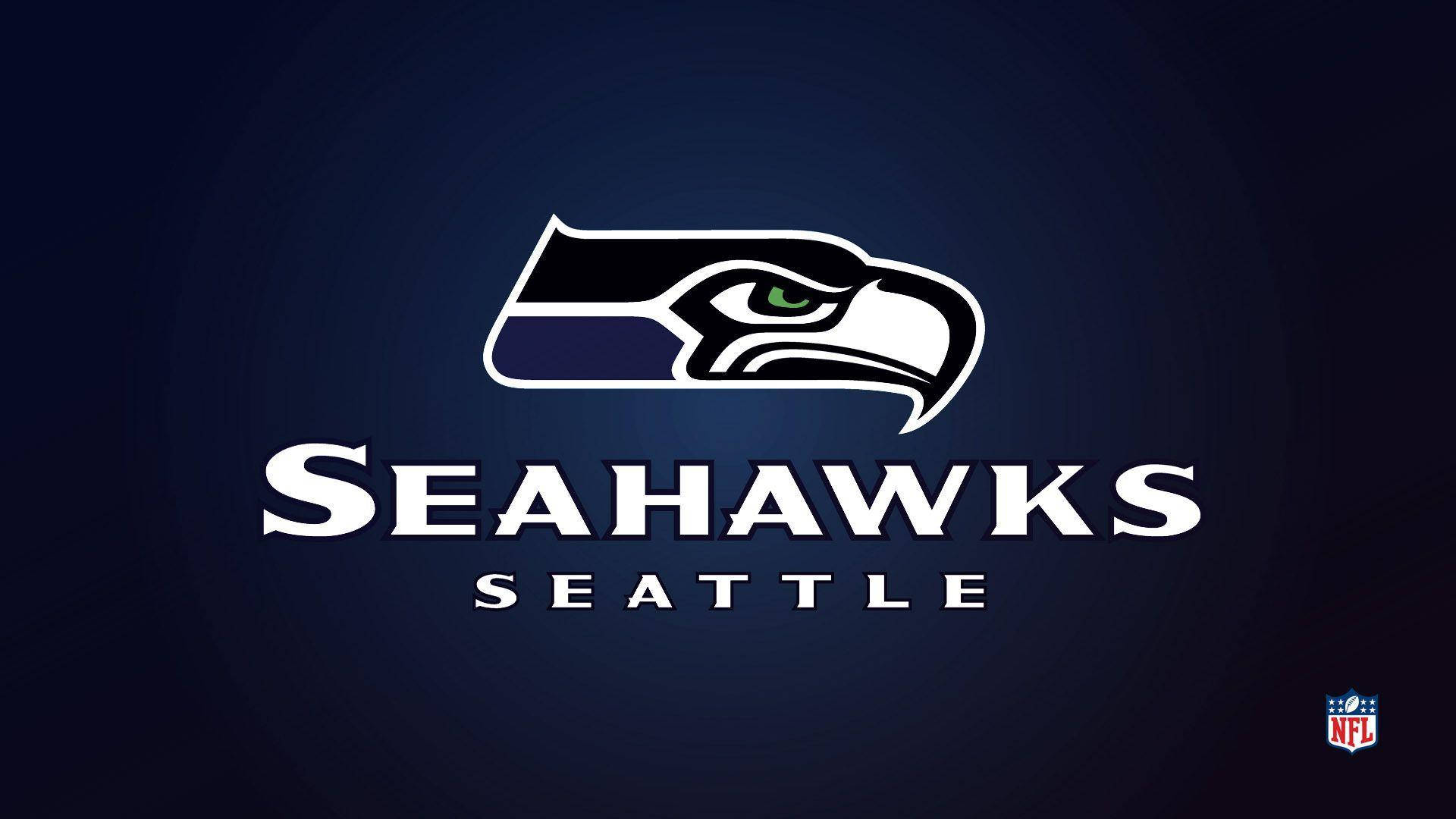 Blue Seattle Seahawks Background