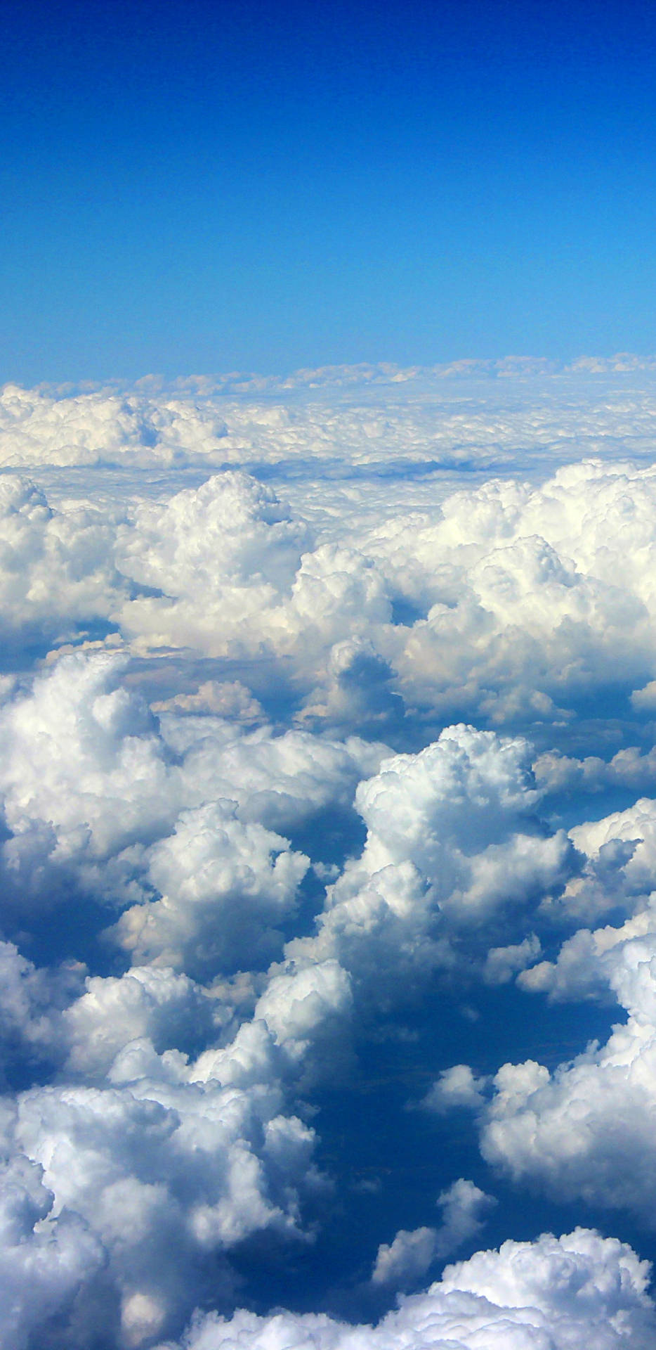 Blue Sky And Clouds Phone Background