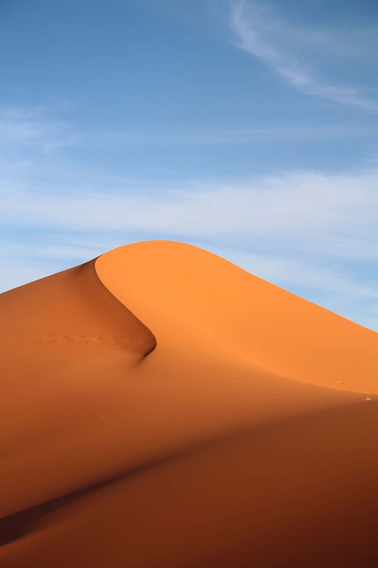 Blue Sky In Namib Desert Iphone Background