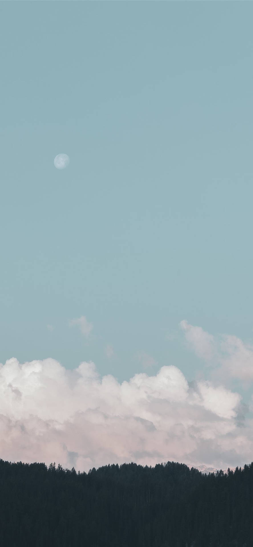 Blue Sky Pastel Iphone Background