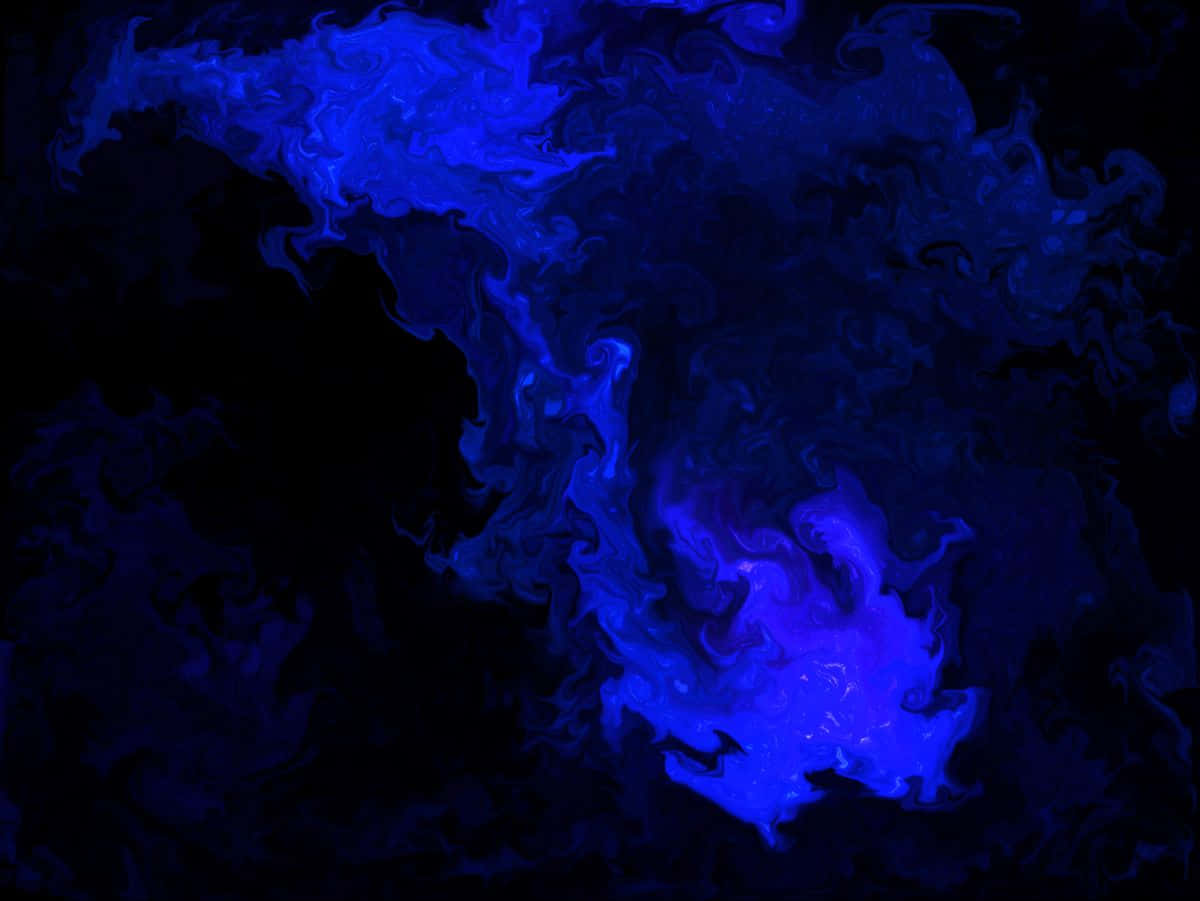 Blue Smoke For Ipad Background