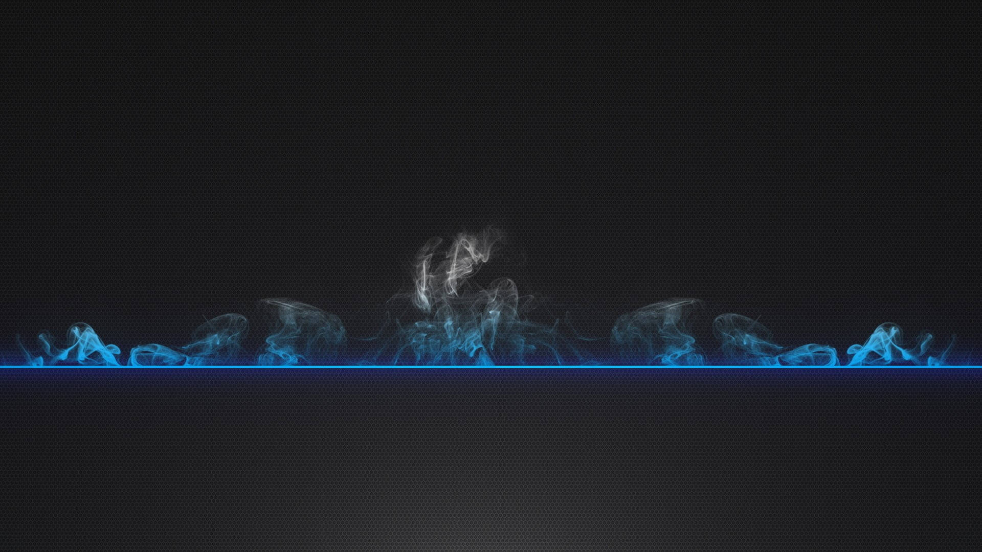 Blue Smoke Line Painting Background