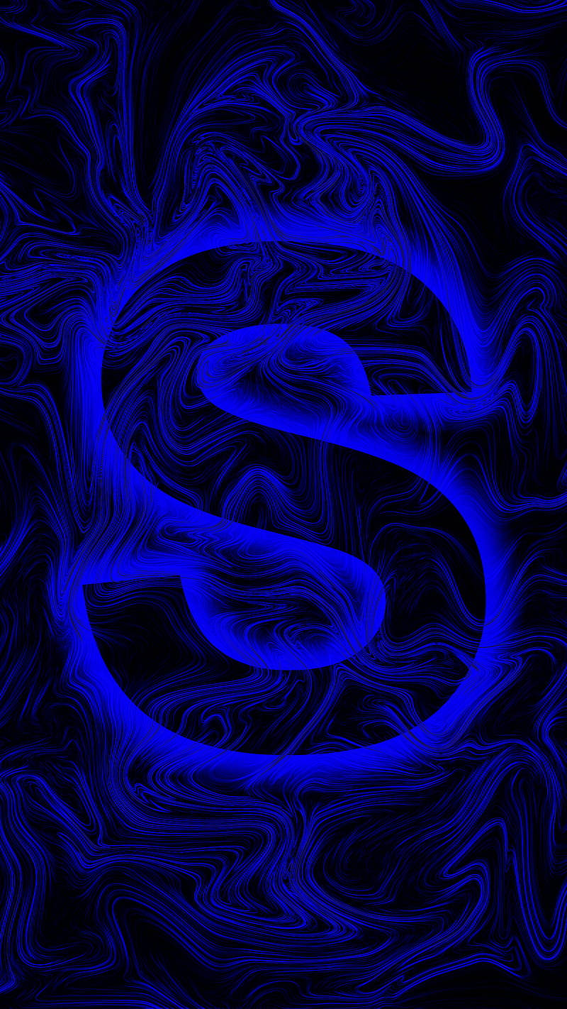 Blue Smoky S Background