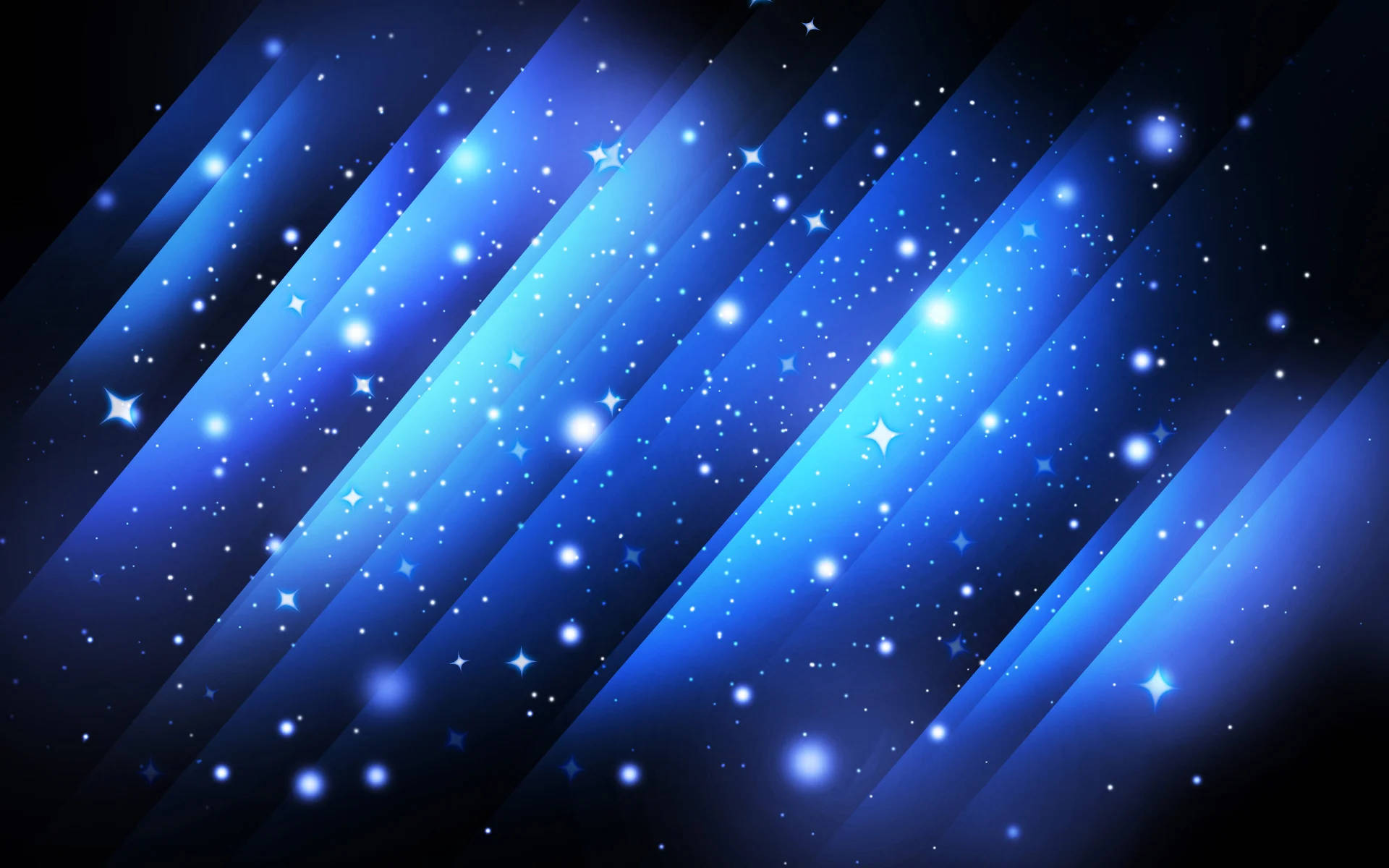 Blue Sparkling Adobe Photoshop Background