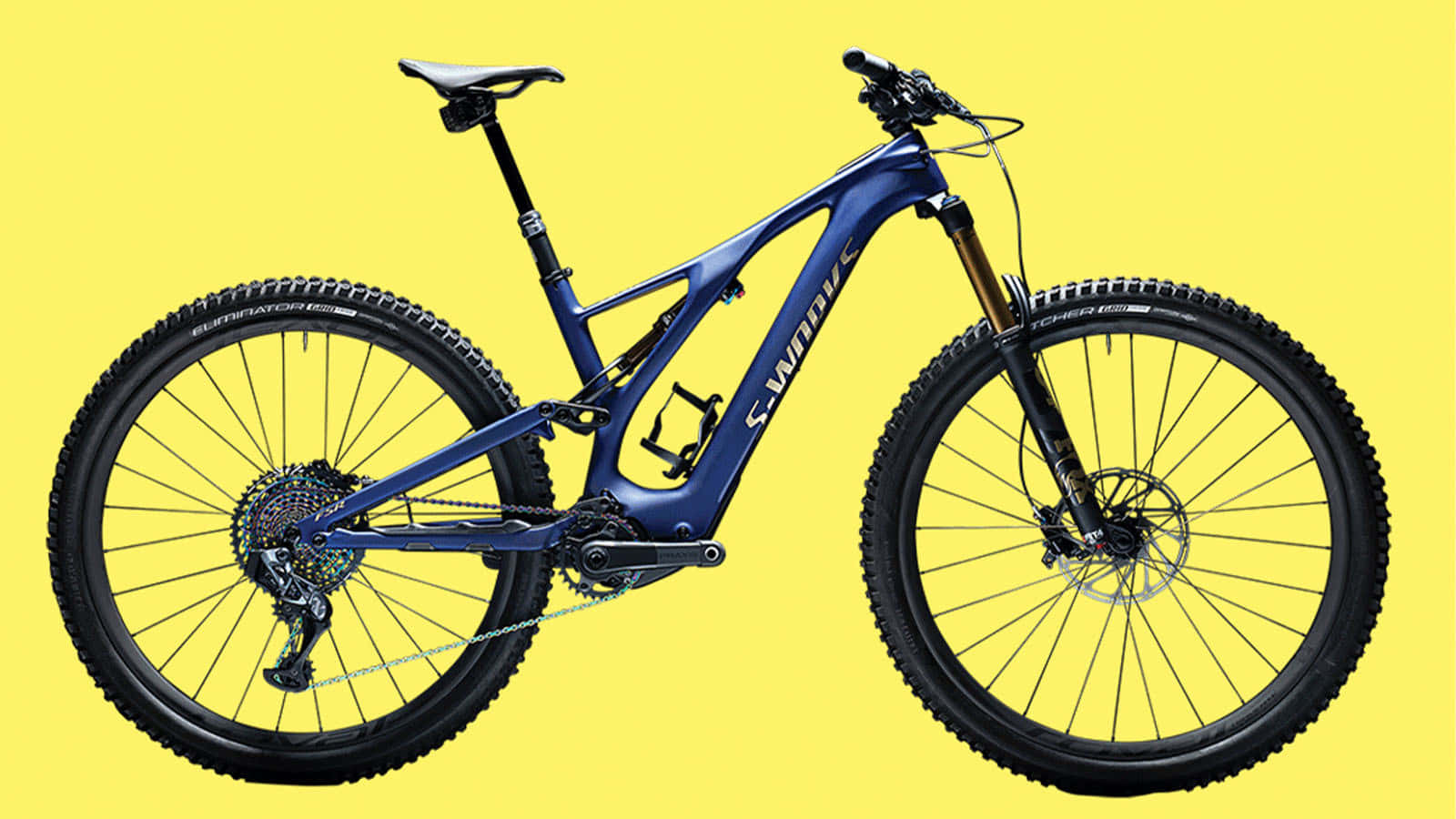 Blue Specialized Mountain Bike