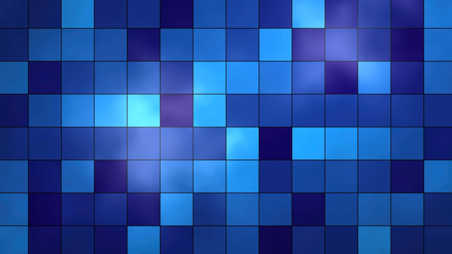 Blue Squares On A Blue Background Background