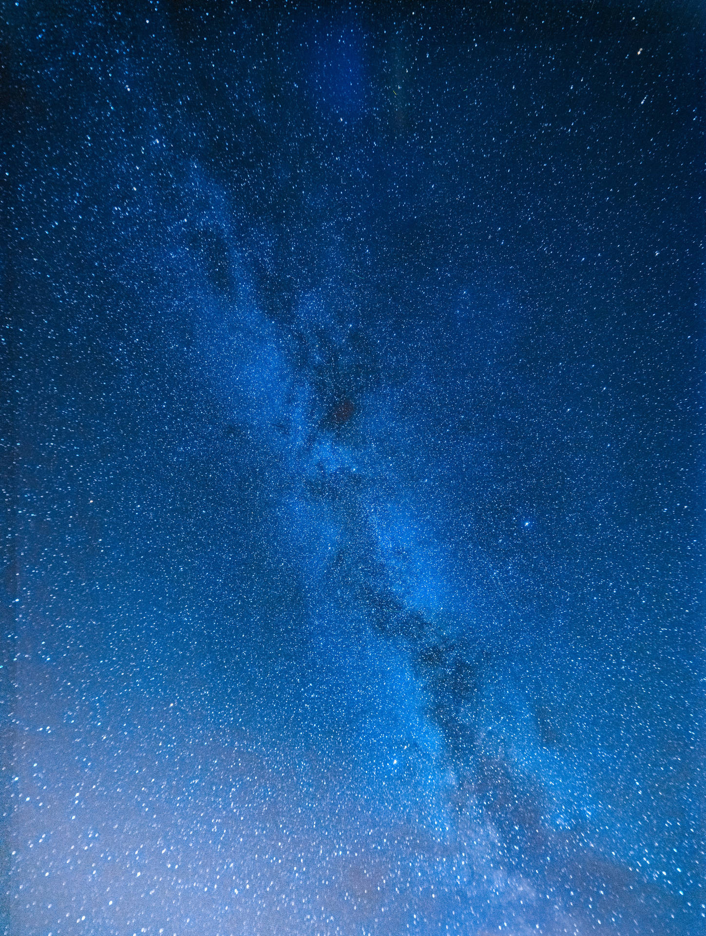 Blue Starry Space 4k Phone Background