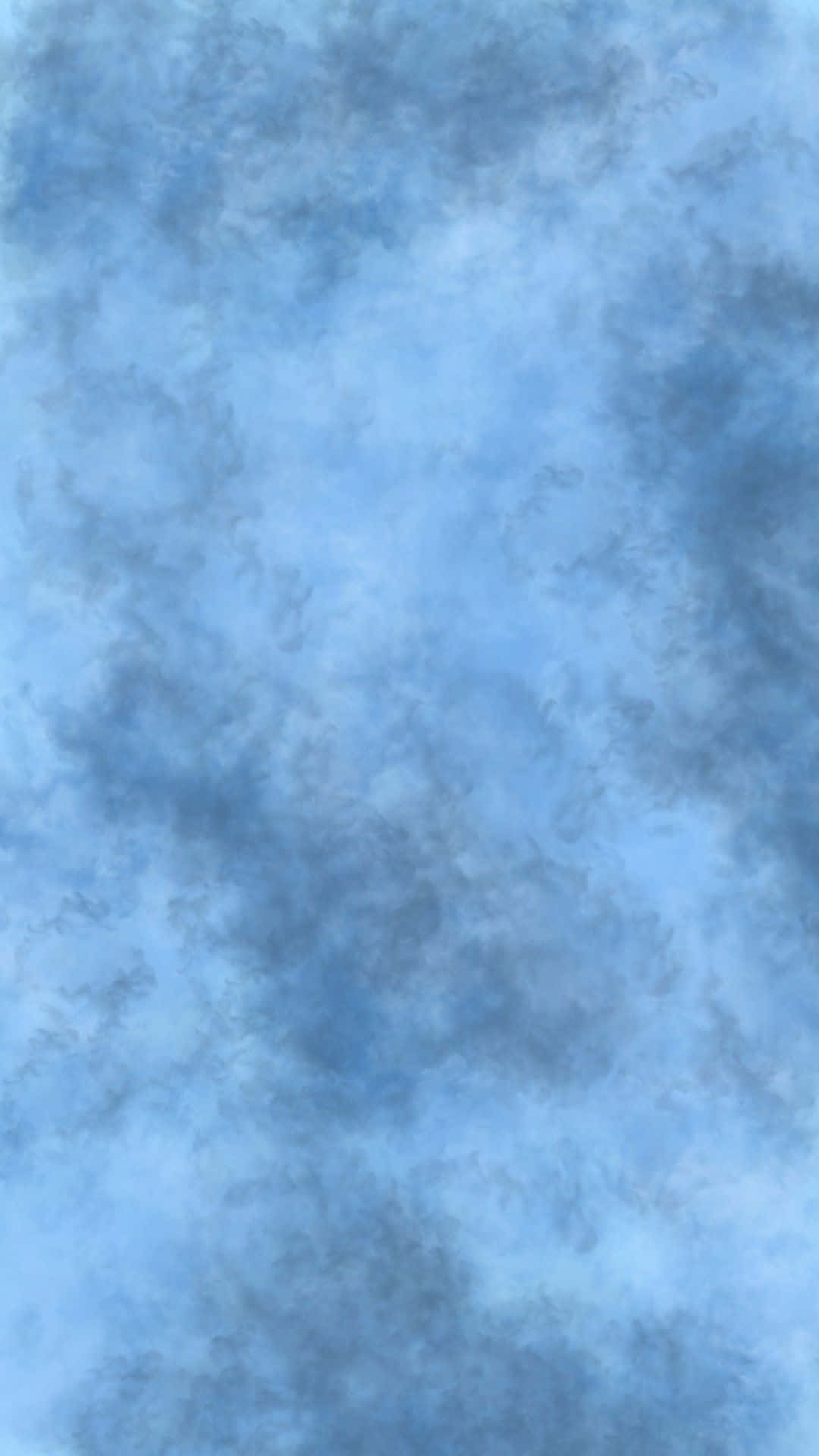 Blue Tie Dye Clouds Design Background