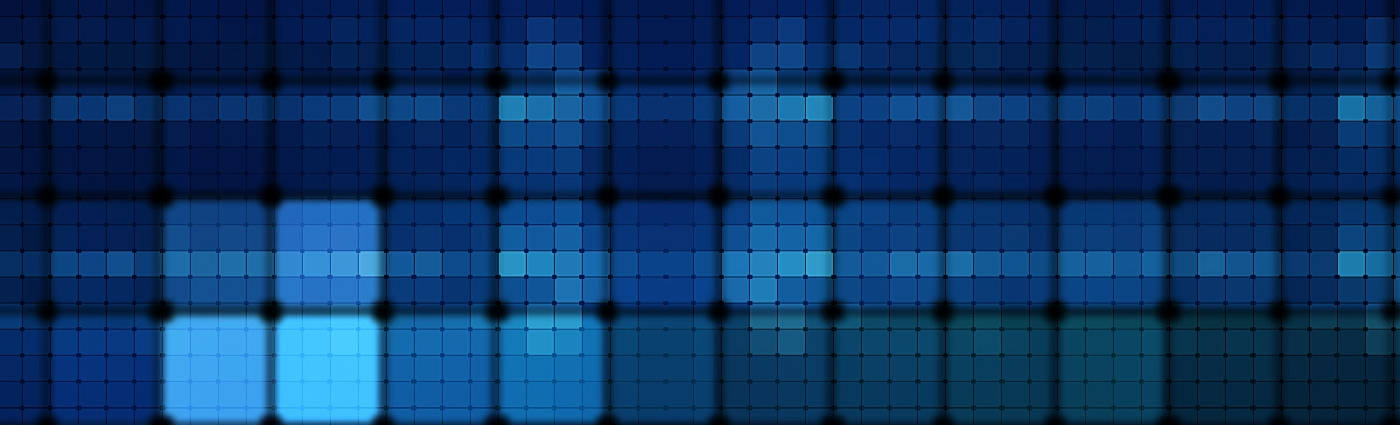 Blue Tiles Linkedin Cover Background