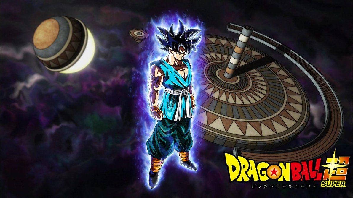 Blue Ultra Instinct Goku Poster Background