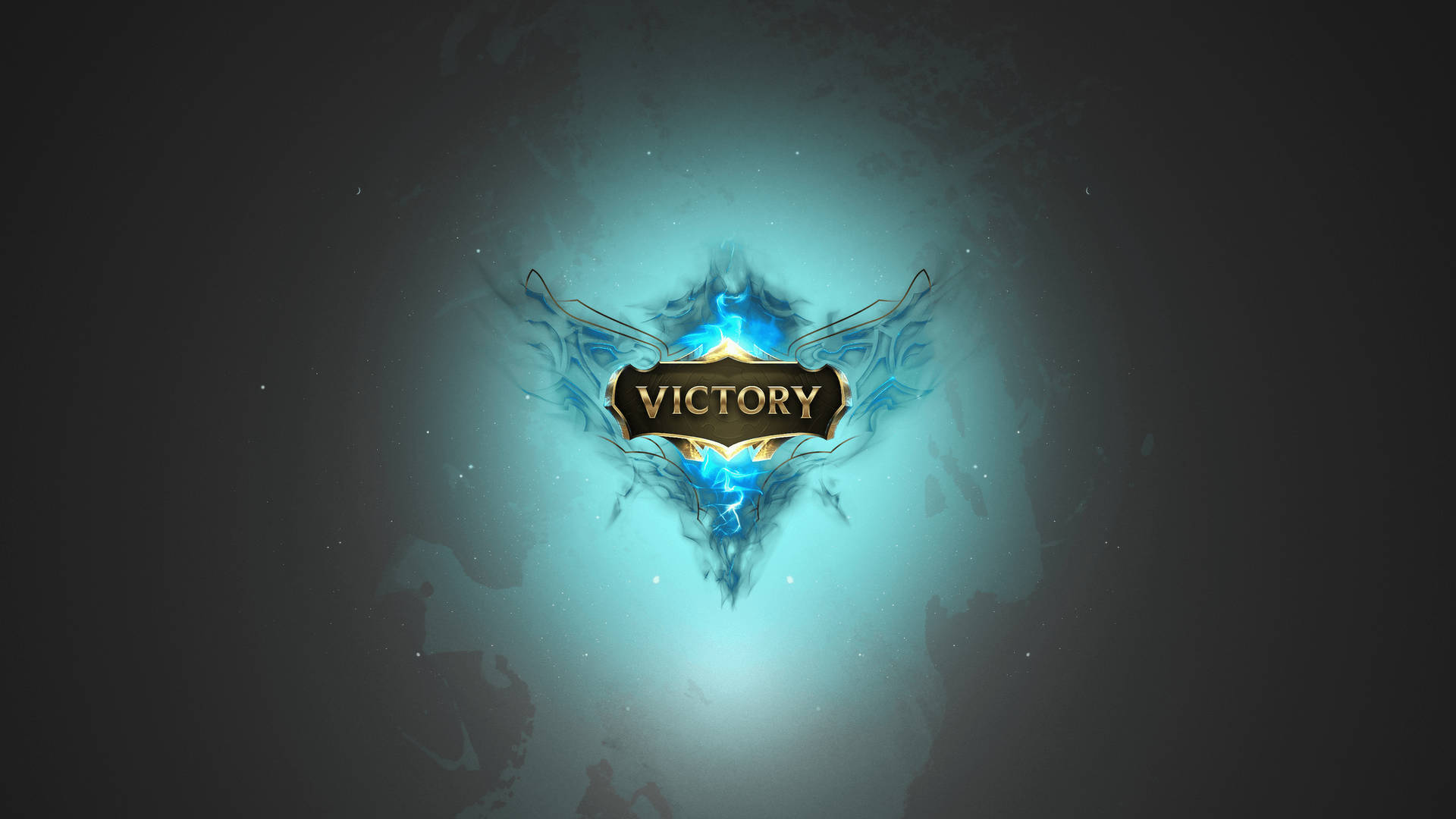 Blue Victory League Of Legends Background