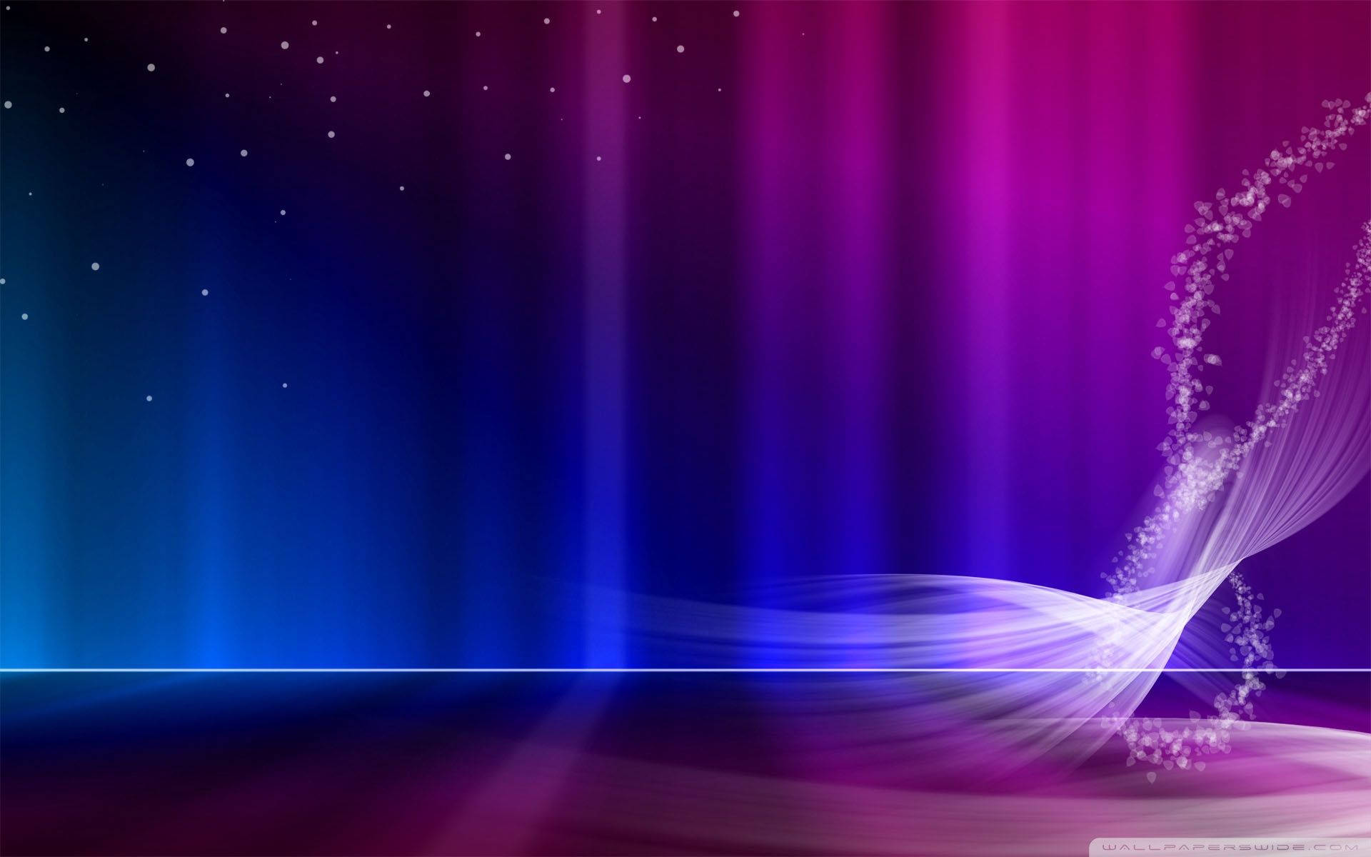 Blue & Violet Windows Vista Background