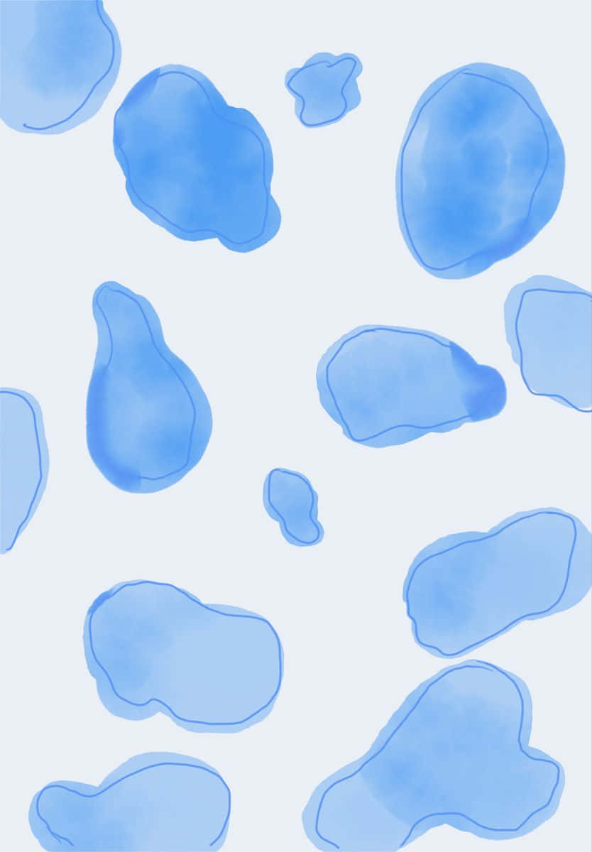 Blue Watercolor For Ipad Background