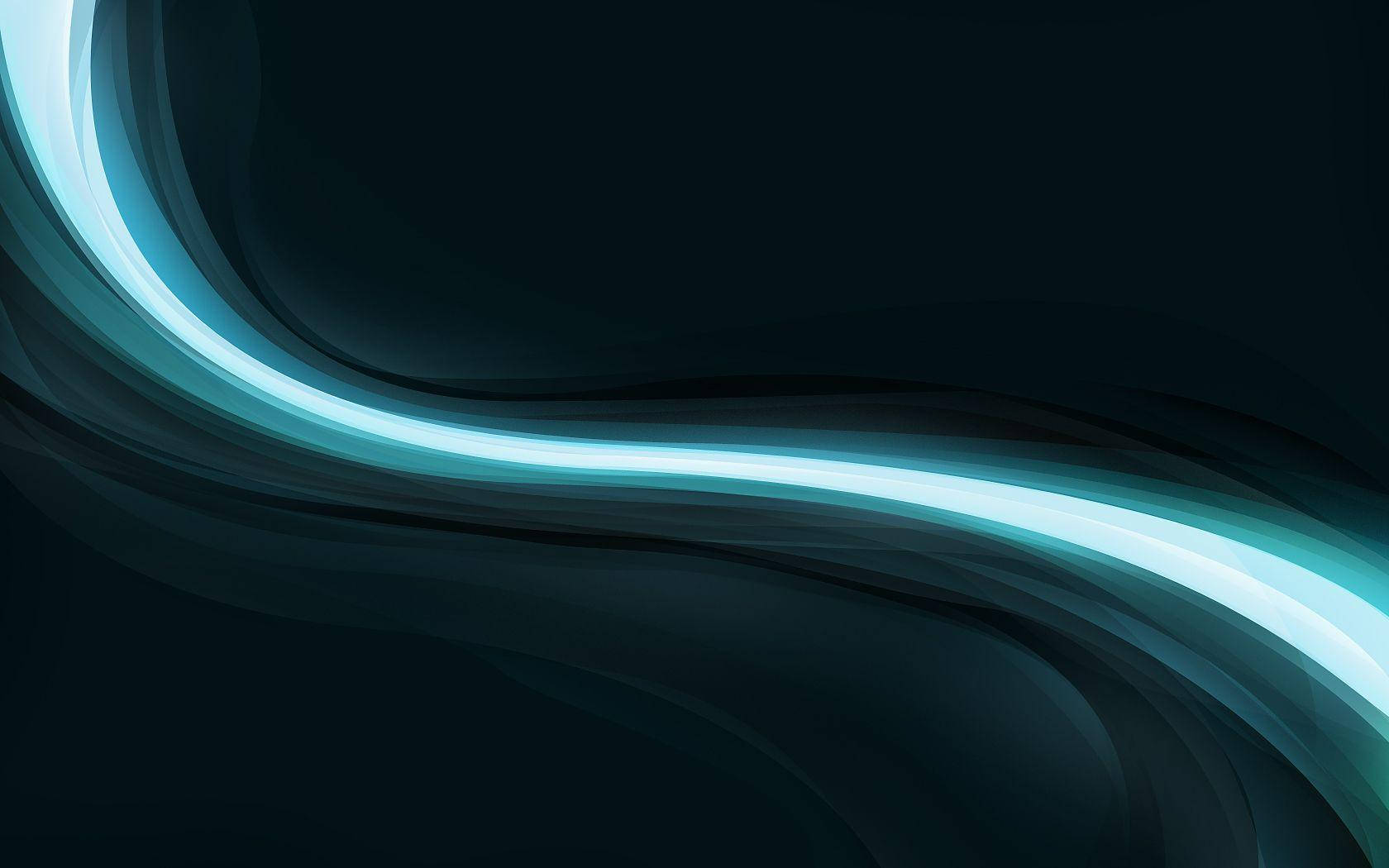 Blue Wave Light Graphic Background