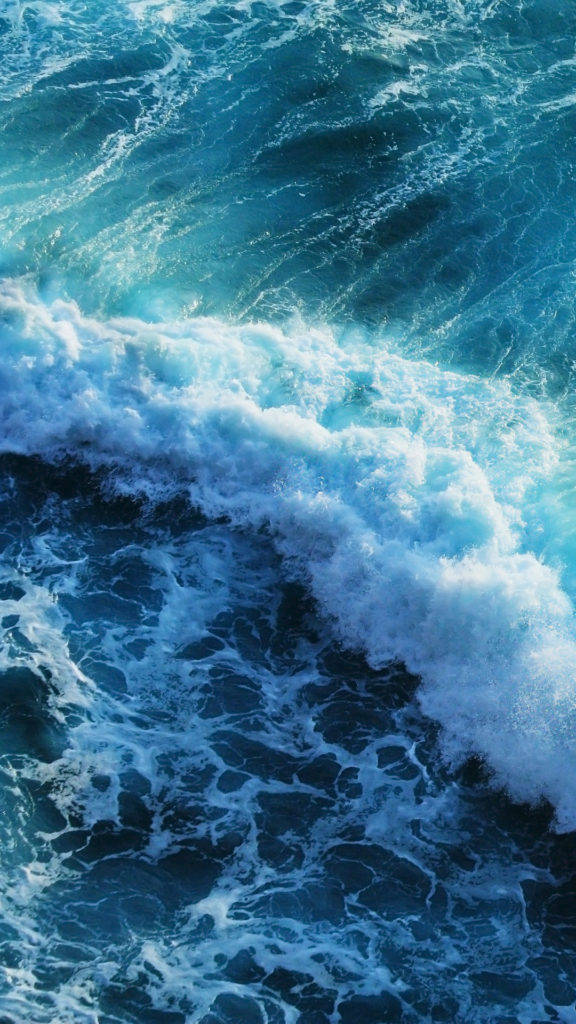 Blue Waves Cool Iphone 6s Background