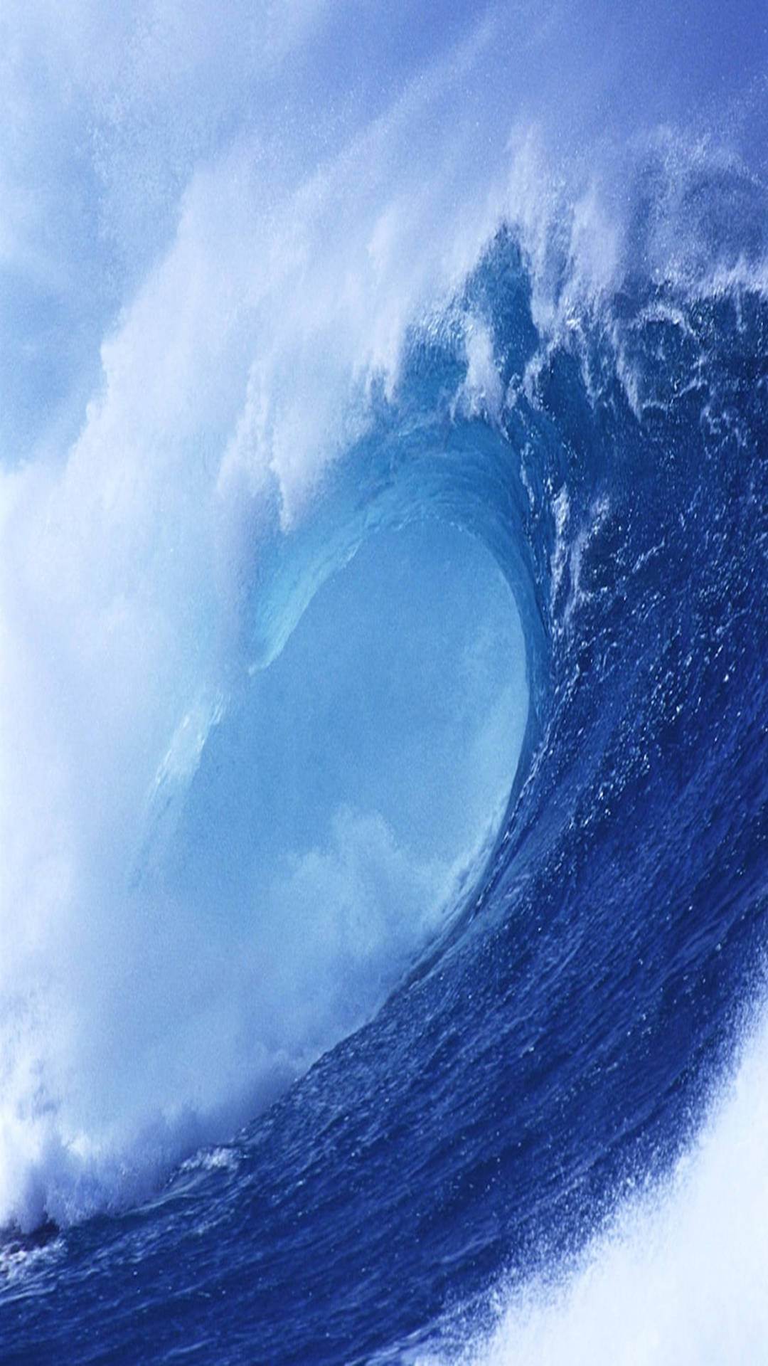 Blue Waves Ios Default Background